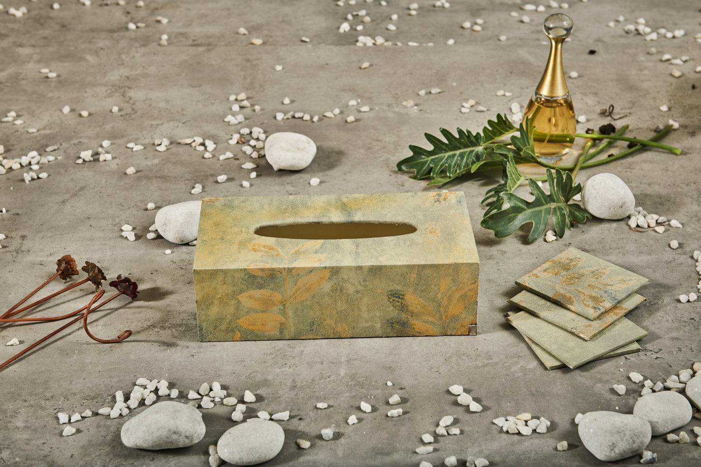 A Tiny Mistake Autumn Rectangle Tissue Box, 26 x 13 x 8 cm
