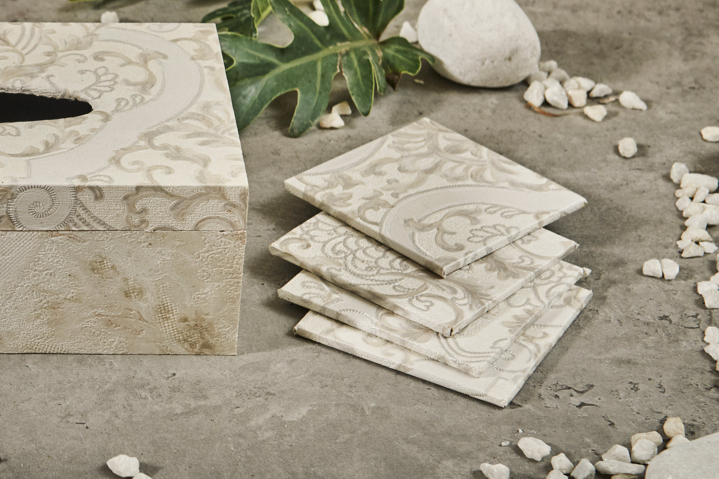 A Tiny Mistake Chantilly Set of 4 Coasters