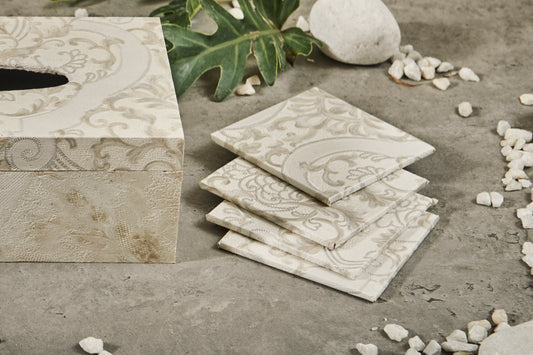 A Tiny Mistake Chantilly Set of 4 Coasters