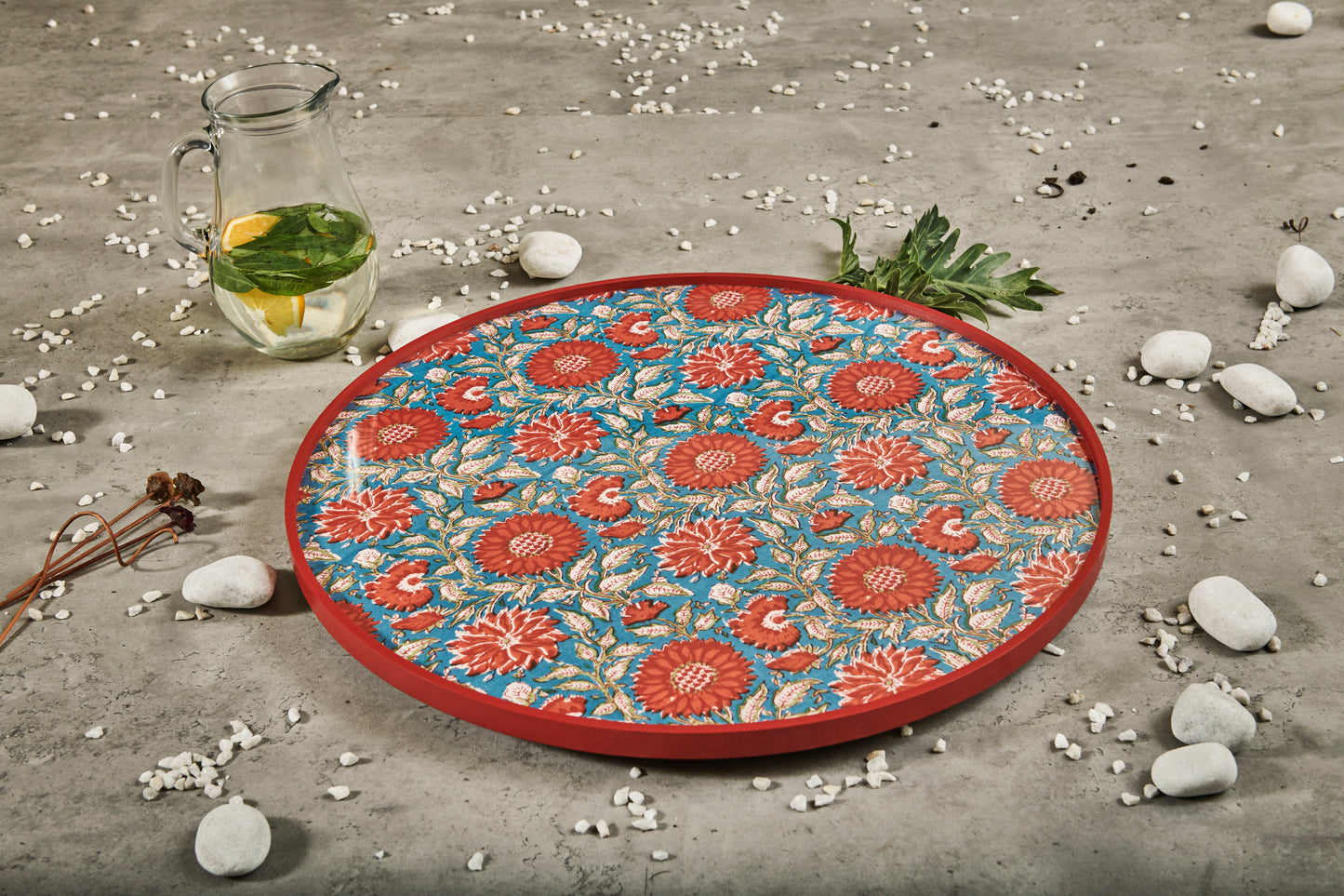 A Tiny Mistake Basant Wooden Table Turner, Dining Table Organisation, Lazy Susan for Dining Room Decor