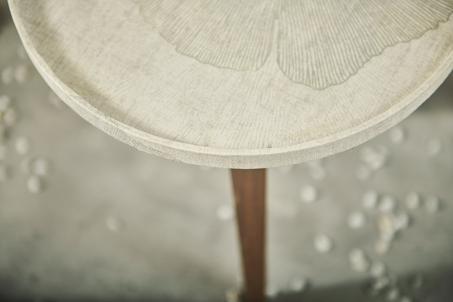 A Tiny Mistake Silver Blossom Wooden Nesting Tables (Set of 2), Living Room Decor