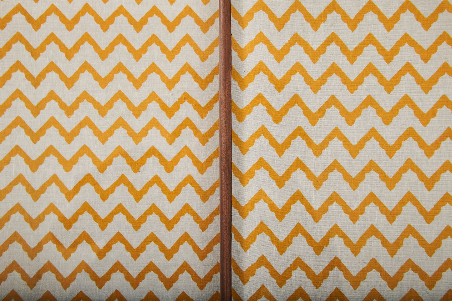 A Tiny Mistake Chevron Yellow Rectangle Nesting Tables (Set of Two)