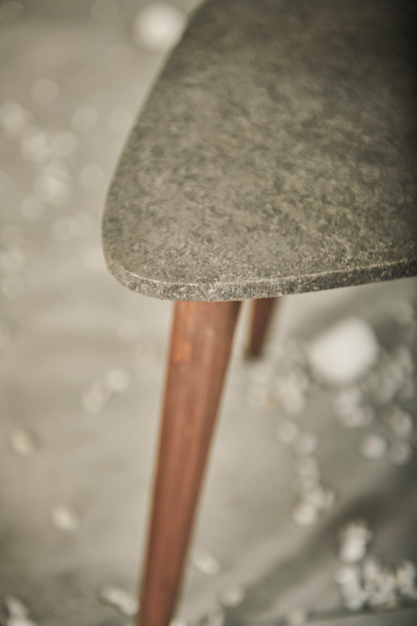 A TIny Mistake Metallic Charcoal Trinity Side Table, End Table (Set of 2)