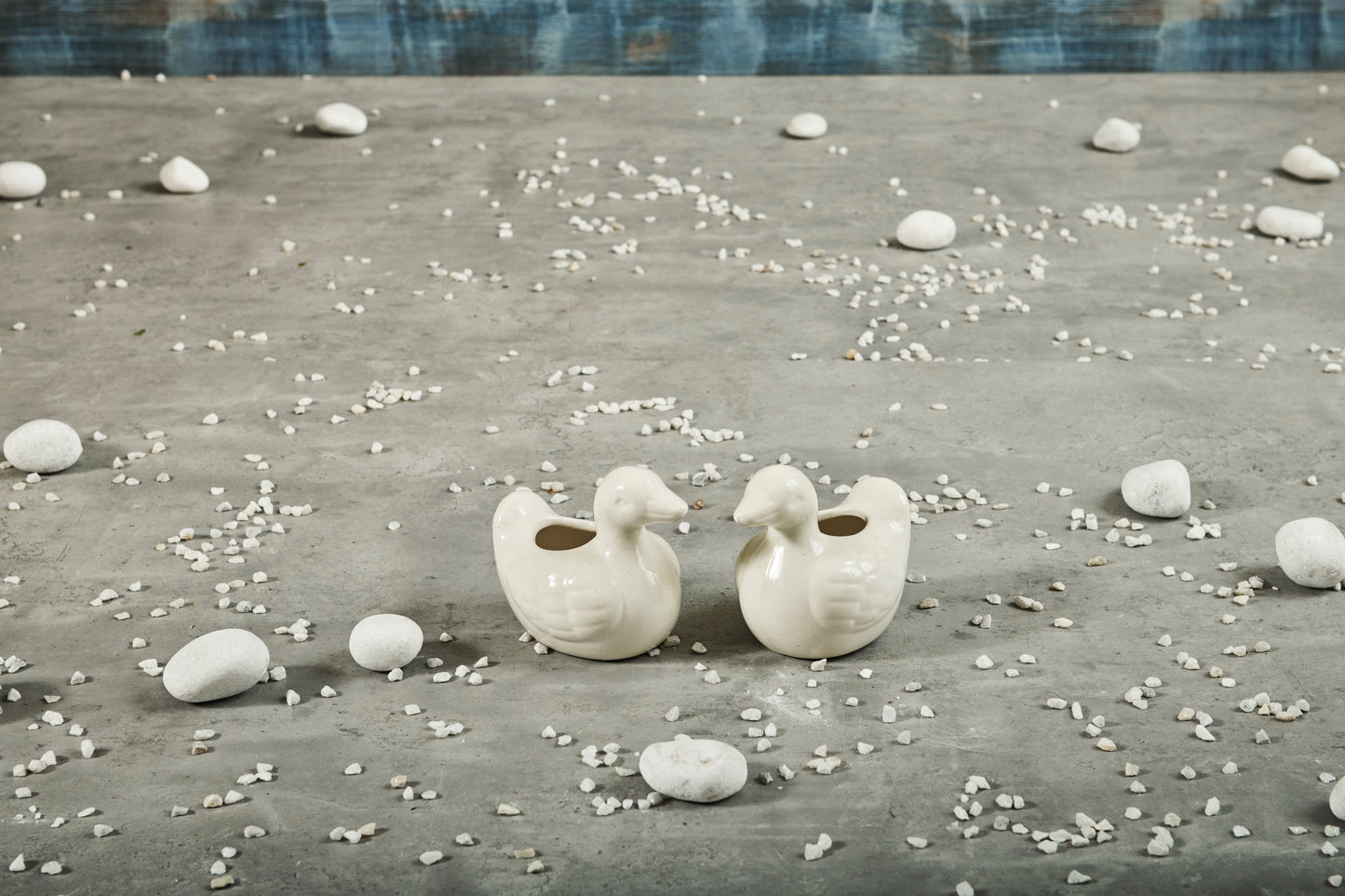 A Tiny Mistake Ornamental Duck Ceramic Planter (Set of Two)