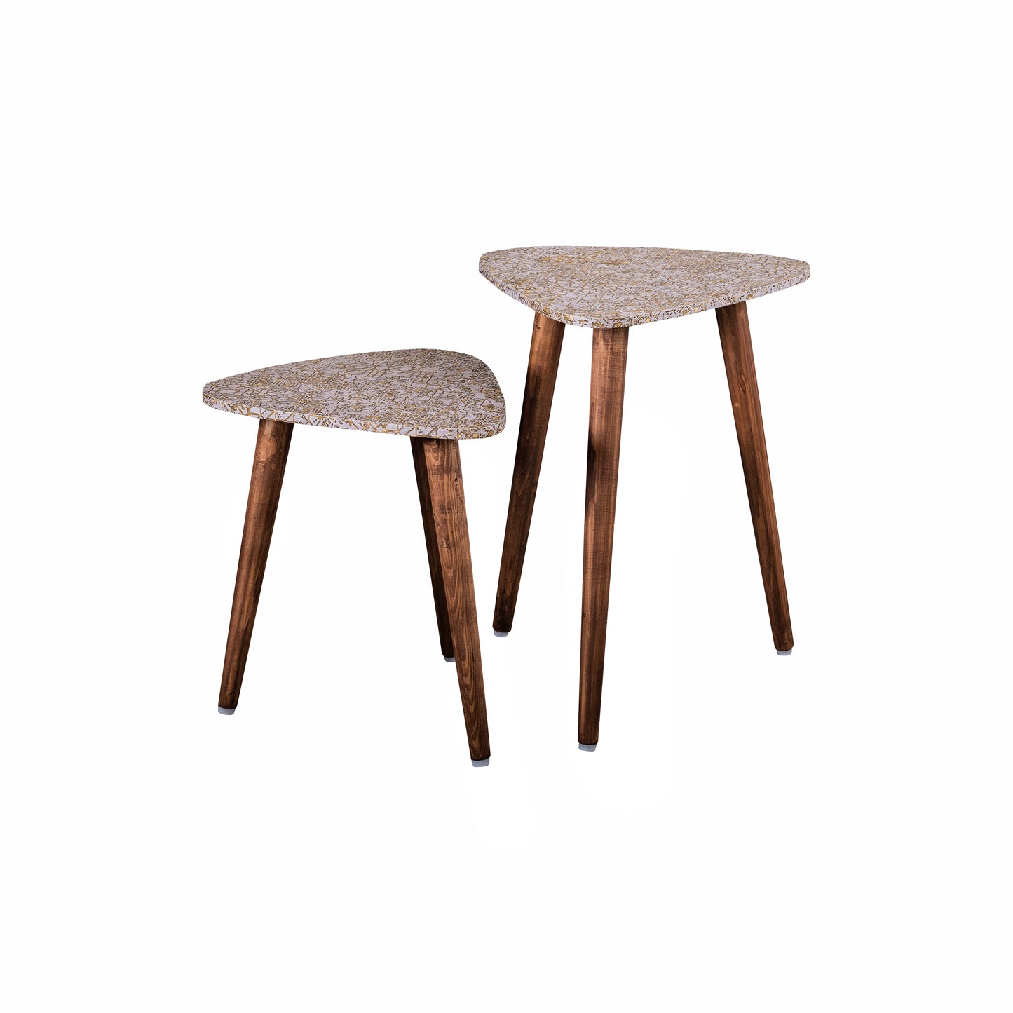 A Tiny Mistake Honeycomb Trinity Nesting Tables (Set of Two)