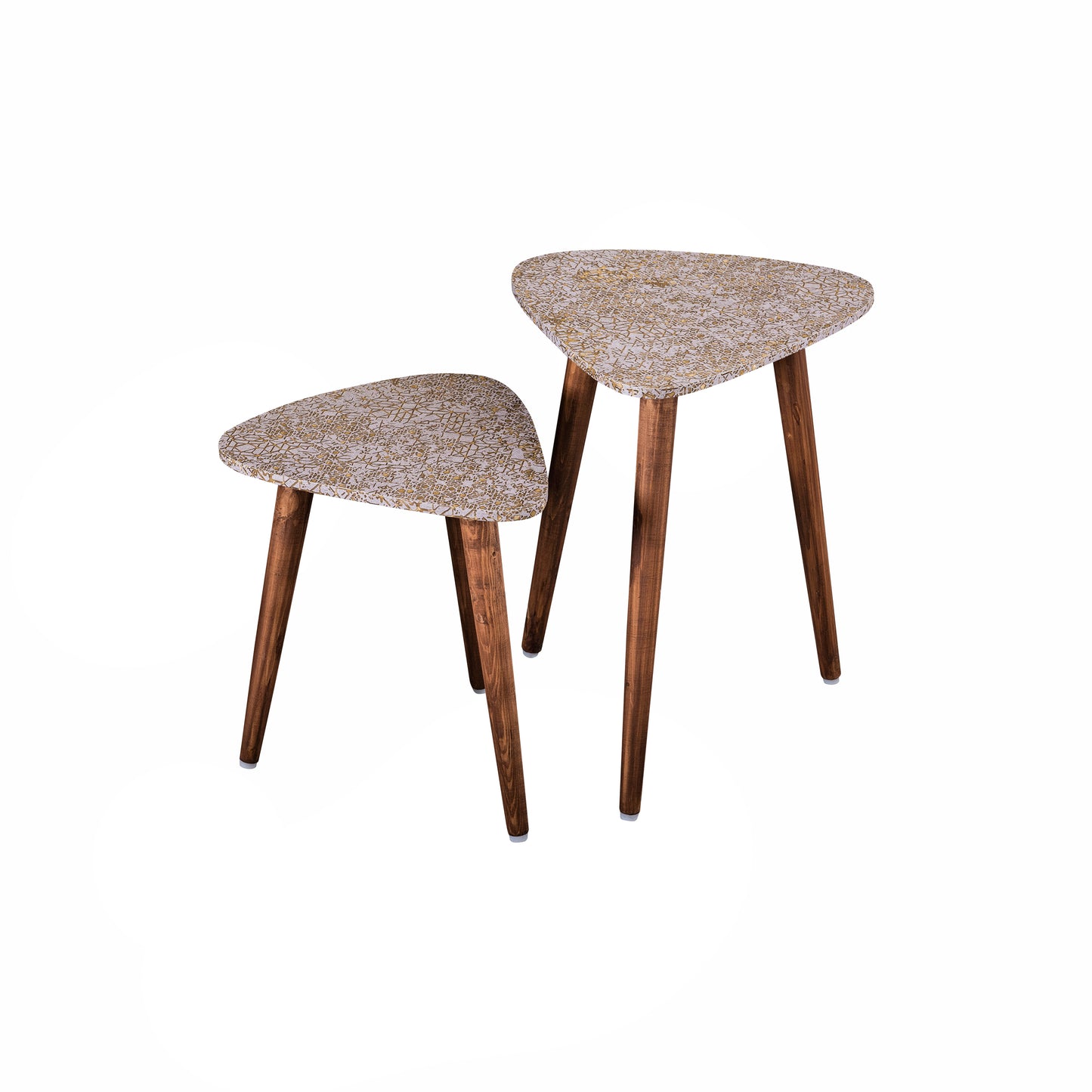 A Tiny Mistake Honeycomb Trinity Nesting Tables (Set of Two)