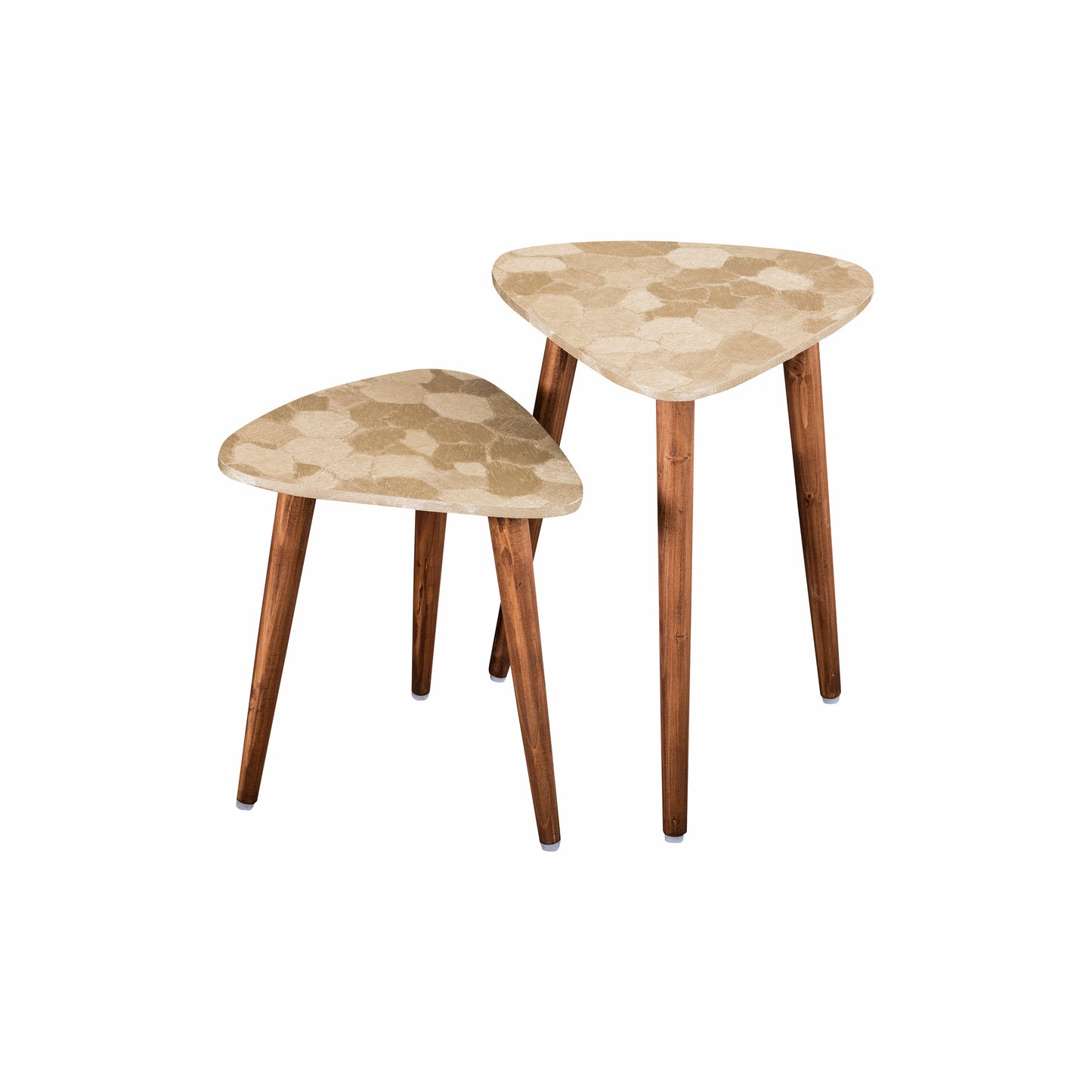 A Tiny Mistake Allure - Gold Trinity Nesting Tables (Set of Two)