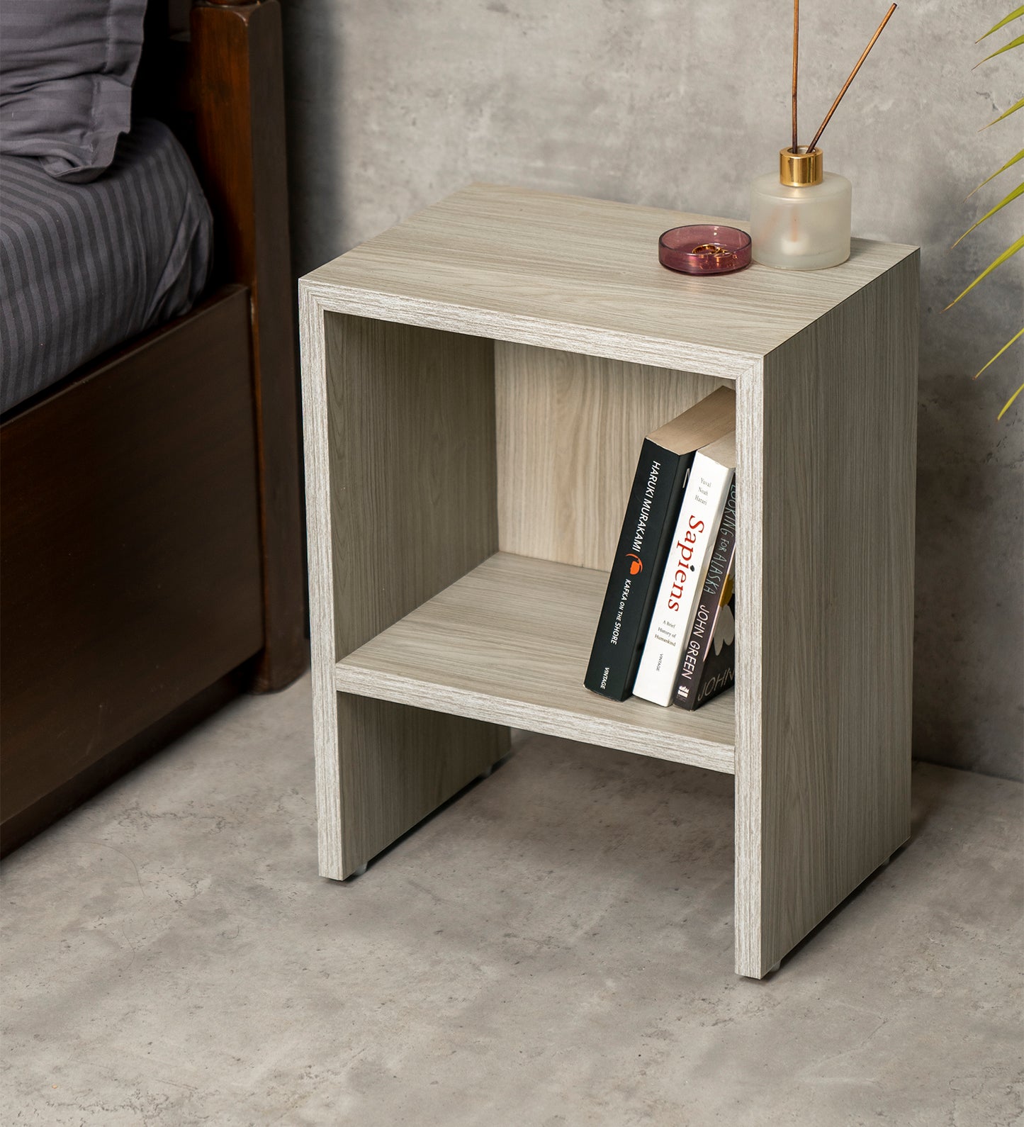 Bedside Table, Side Table, Bedside Open Storage, Bedroom Decor, Wooden Table