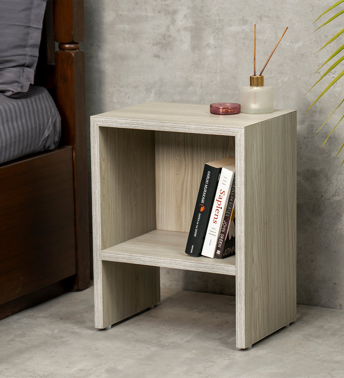 Bedside Table, Side Table, Bedside Open Storage, Bedroom Decor, Wooden Table