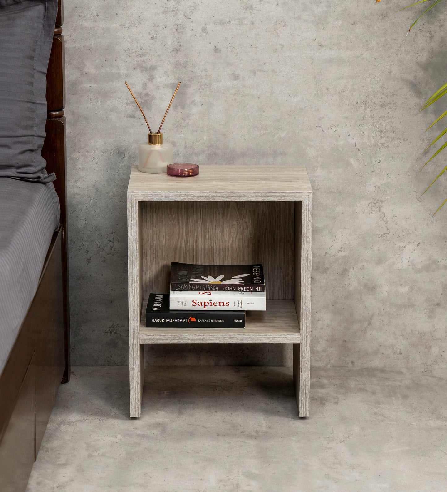 Bedside Table, Side Table, Bedside Open Storage, Bedroom Decor, Wooden Table