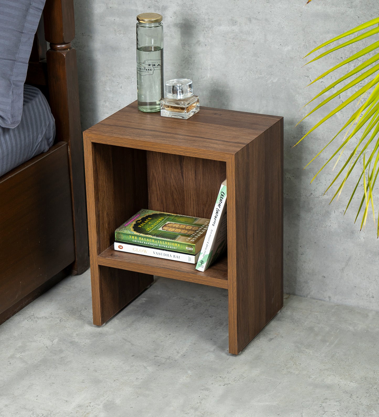 Bedside Table, Side Table, Bedside Open Storage, Bedroom Decor, Wooden Table