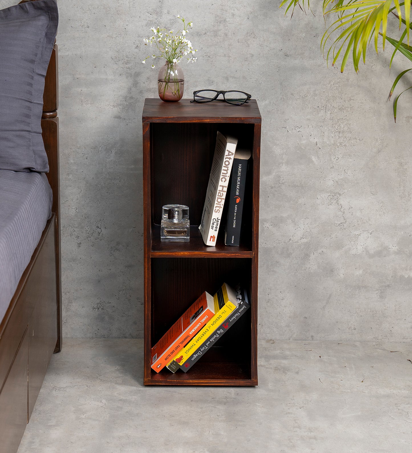 Bedside and Living Room Storage, Bookshelf, Storage Shelf, Decorative Stand