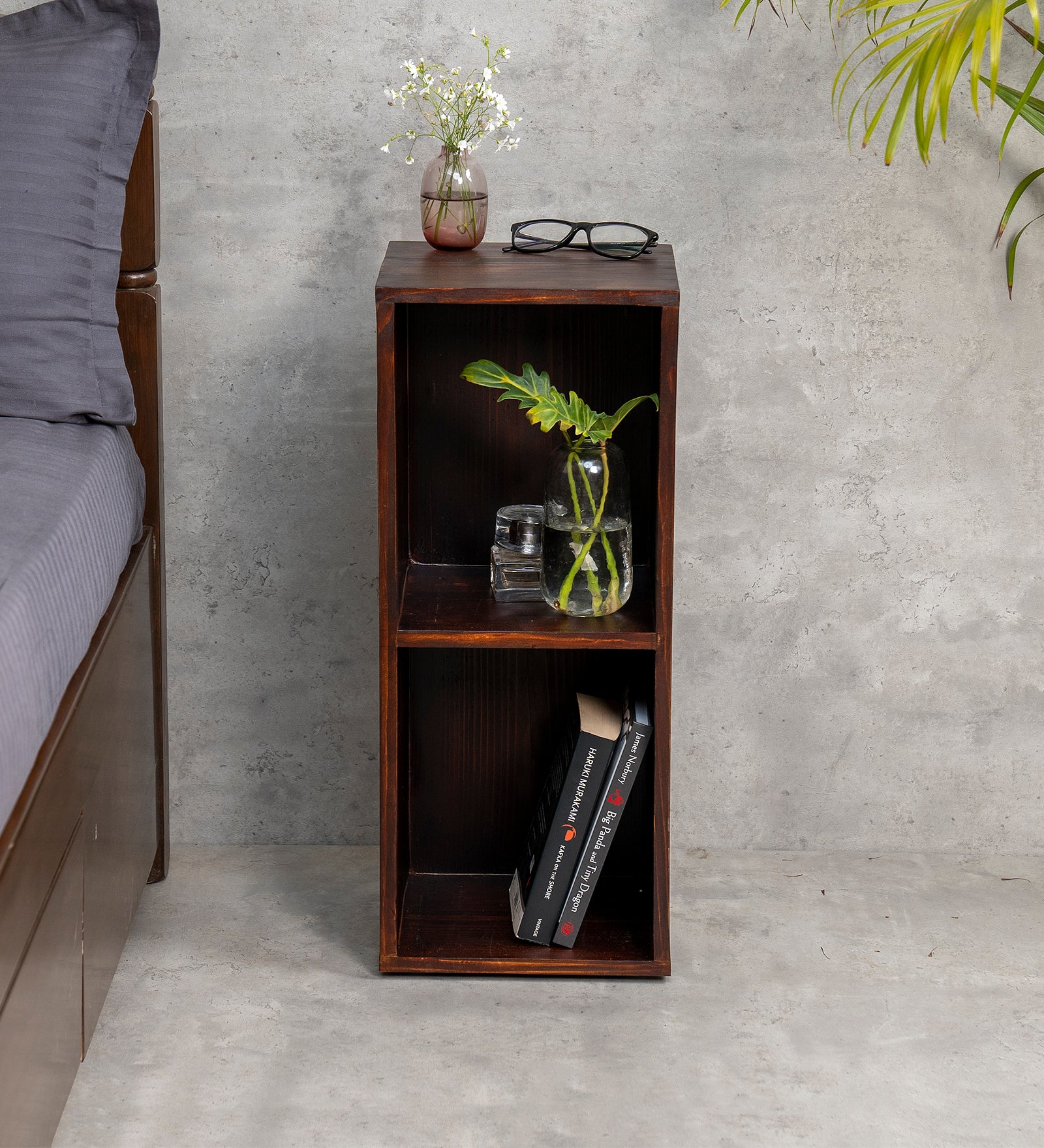 Bedside and Living Room Storage, Bookshelf, Storage Shelf, Decorative Stand