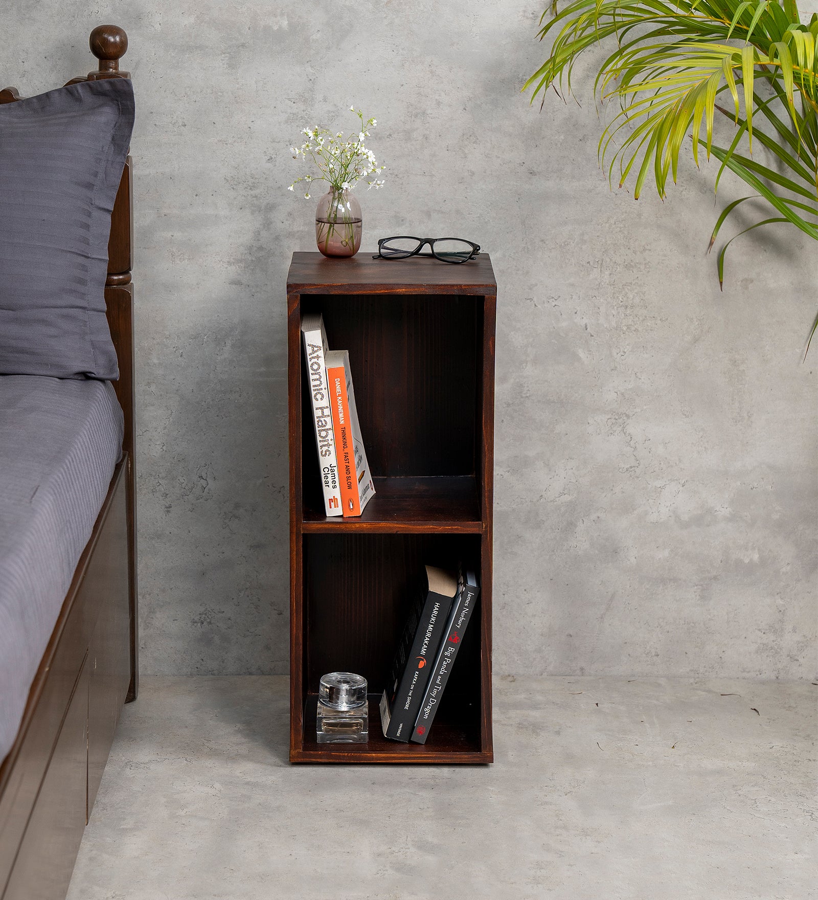Bedside and Living Room Storage, Bookshelf, Storage Shelf, Decorative Stand