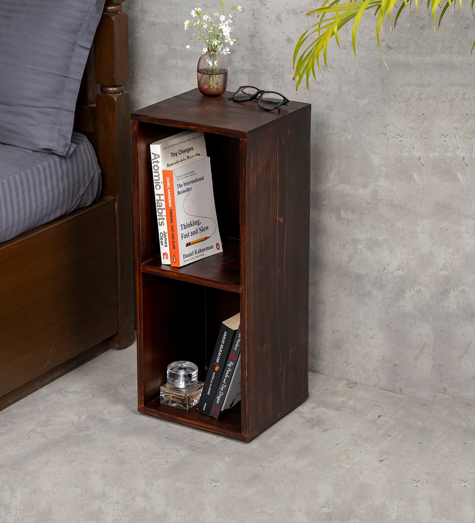 Bedside and Living Room Storage, Bookshelf, Storage Shelf, Decorative Stand