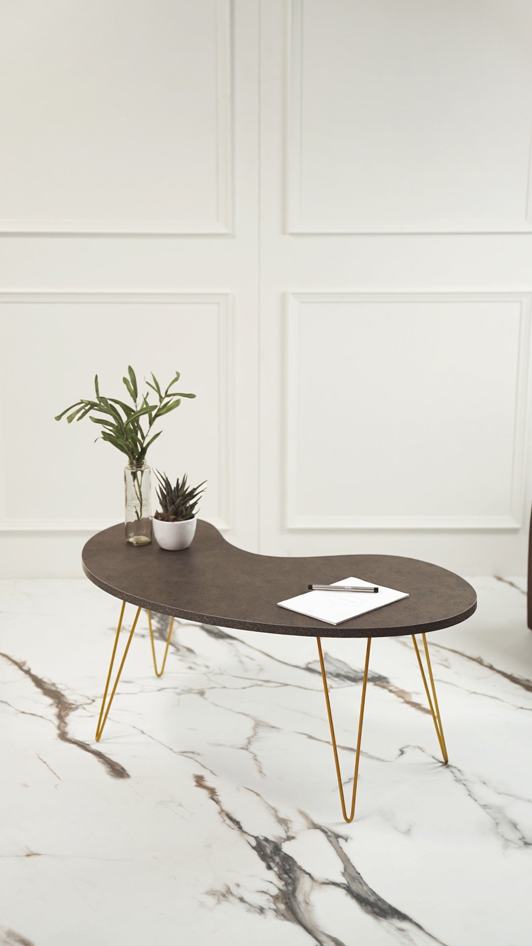 Twilight Bean Shape Coffee Tables, Wooden Tables, Coffee Tables, Center Tables, Living Room Decor by A Tiny Mistake