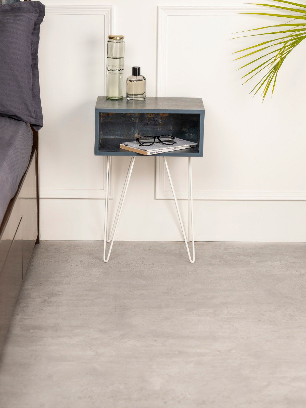 Bohemian Tint Amalgam Side Tables, Wooden Tables, Bedside Tables, End Tables, Living Room Decor by A Tiny Mistake