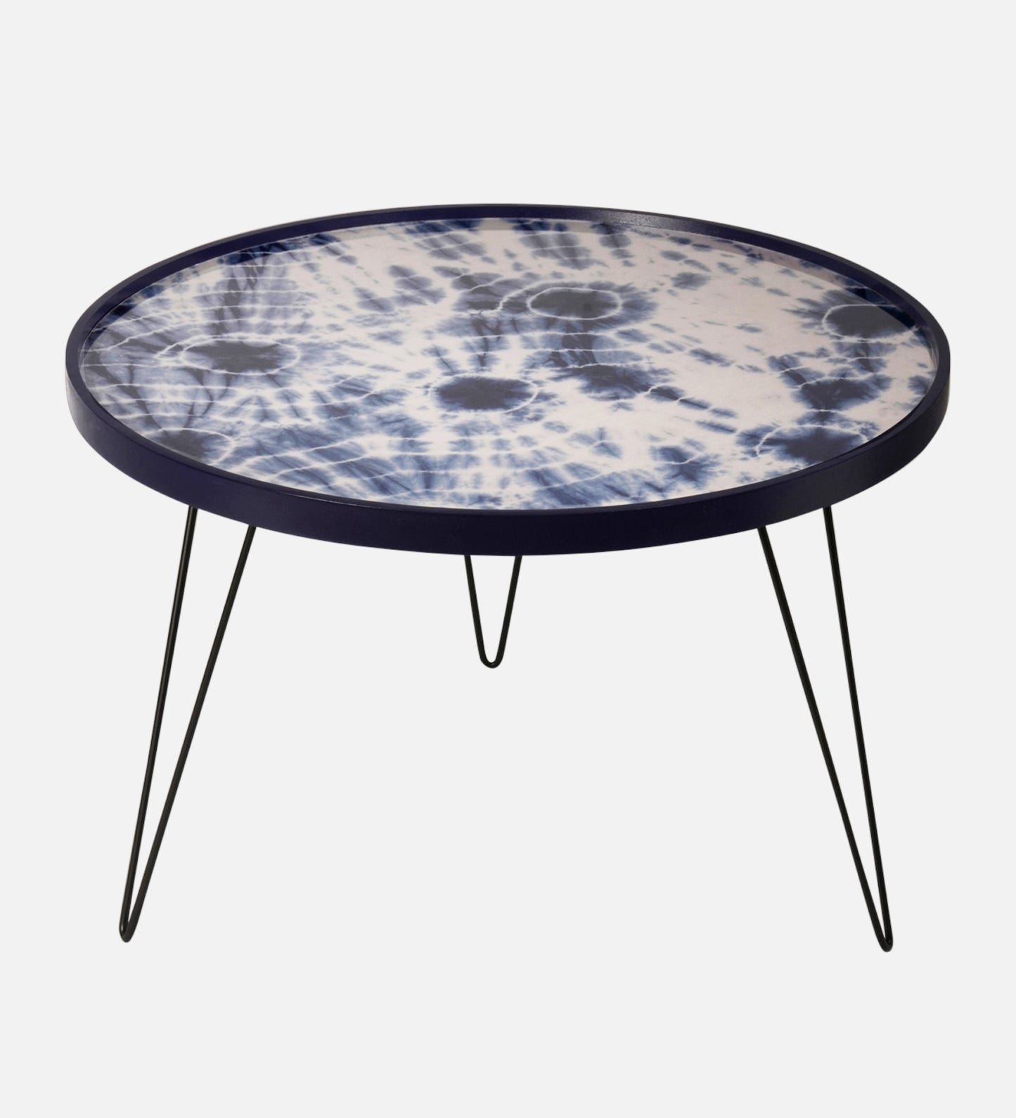 Shibori Round Coffee Tables, Wooden Tables, Coffee Tables, Center Tables, Living Room Decor by A Tiny Mistake