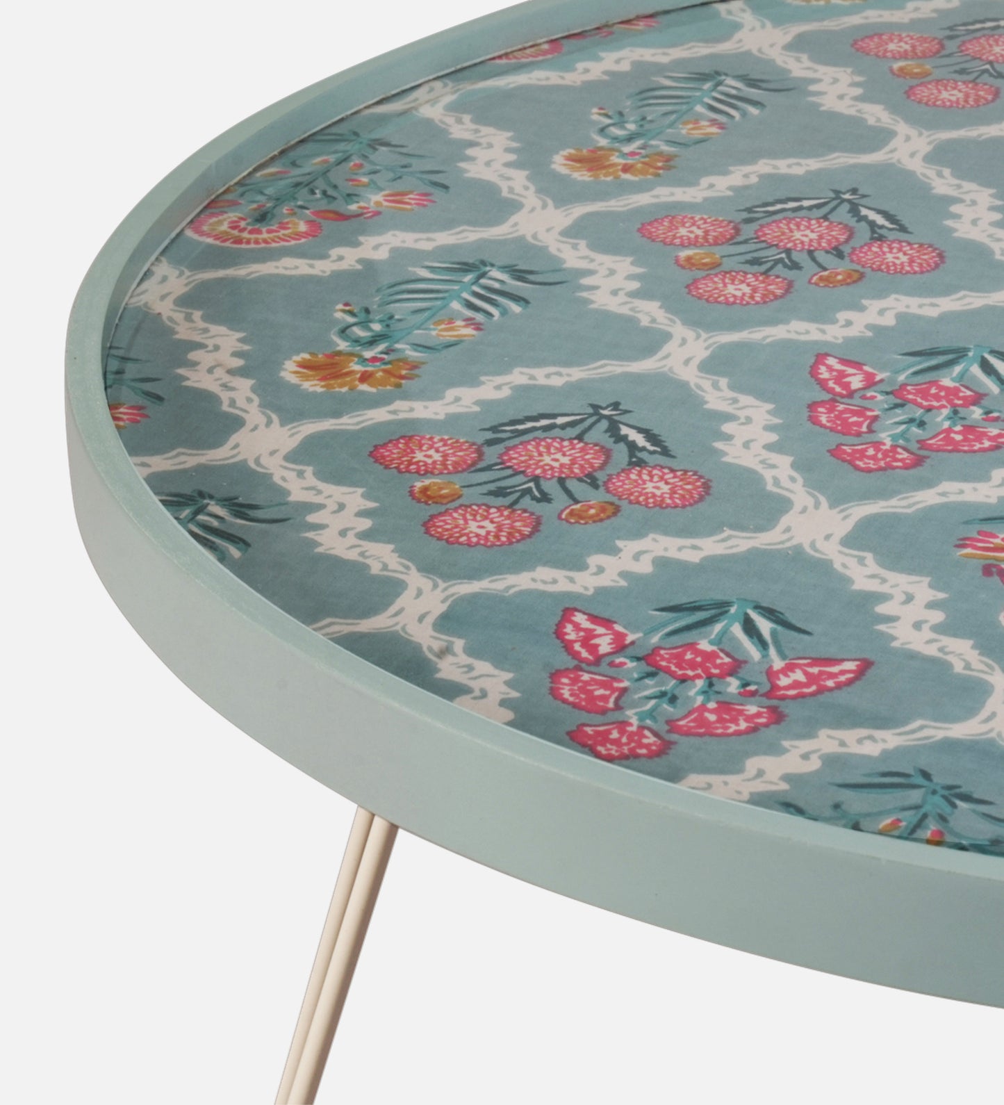 Phool Round Coffee Tables, Wooden Tables, Coffee Tables, Center Tables, Living Room Decor by A Tiny Mistake