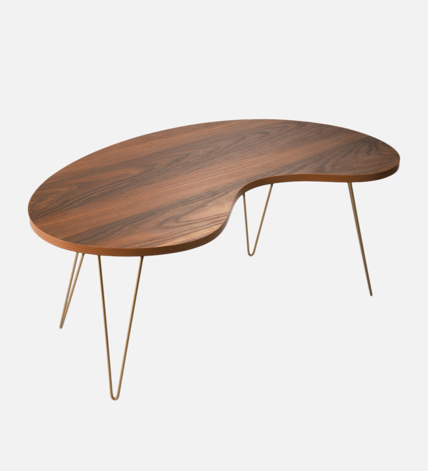Teak Hues Bean Shape Coffee Tables, Wooden Tables, Coffee Tables, Center Tables, Living Room Decor by A Tiny Mistake