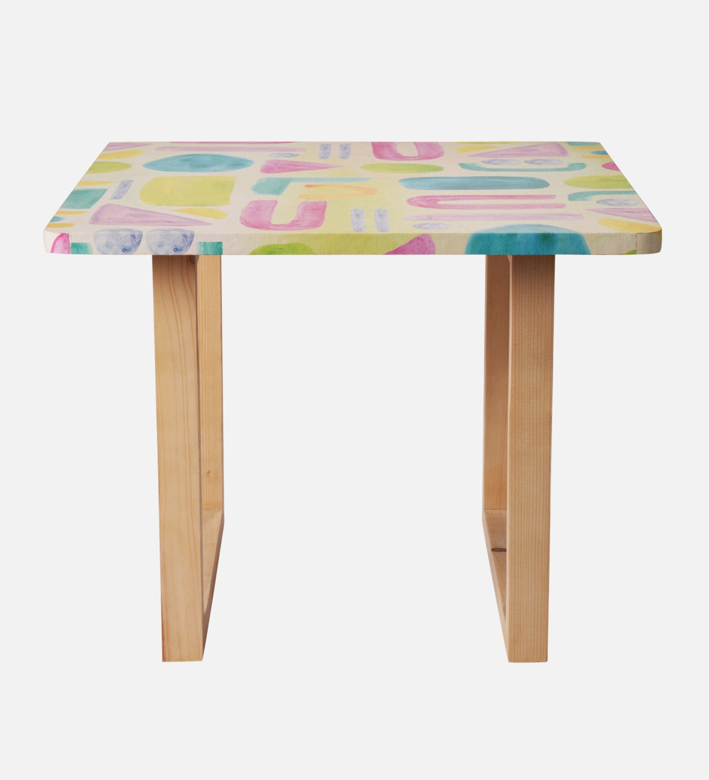 Tiny Doodles Square Coffee Tables, Wooden Tables, Coffee Tables, Center Tables, Living Room Decor by A Tiny Mistake