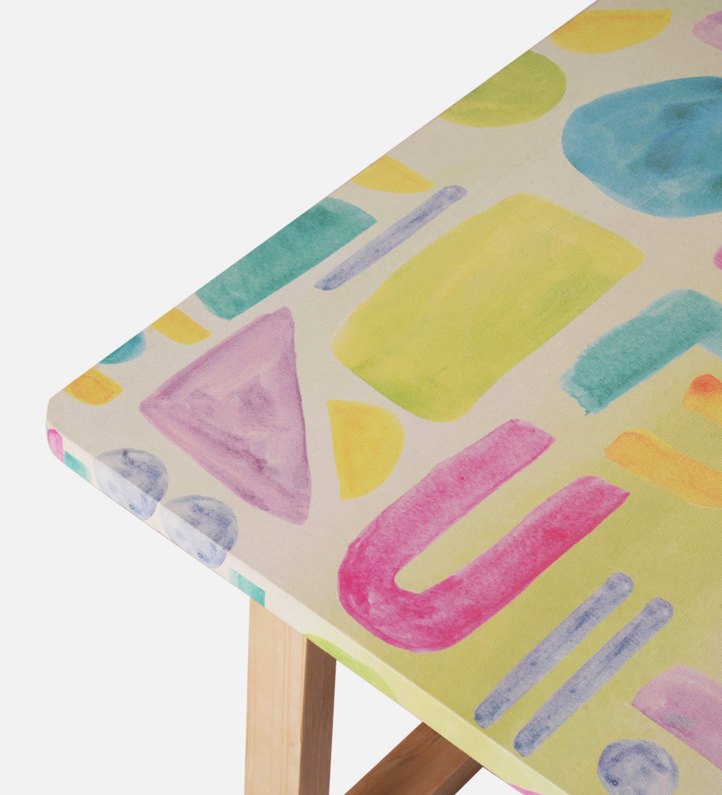 Tiny Doodles Square Coffee Tables, Wooden Tables, Coffee Tables, Center Tables, Living Room Decor by A Tiny Mistake