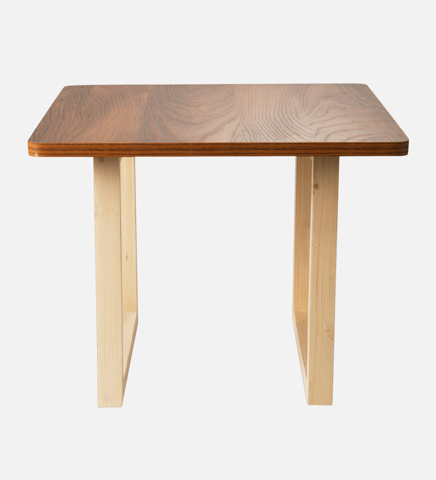 Teak Hues Square Coffee Tables, Wooden Tables, Coffee Tables, Center Tables, Living Room Decor by A Tiny Mistake