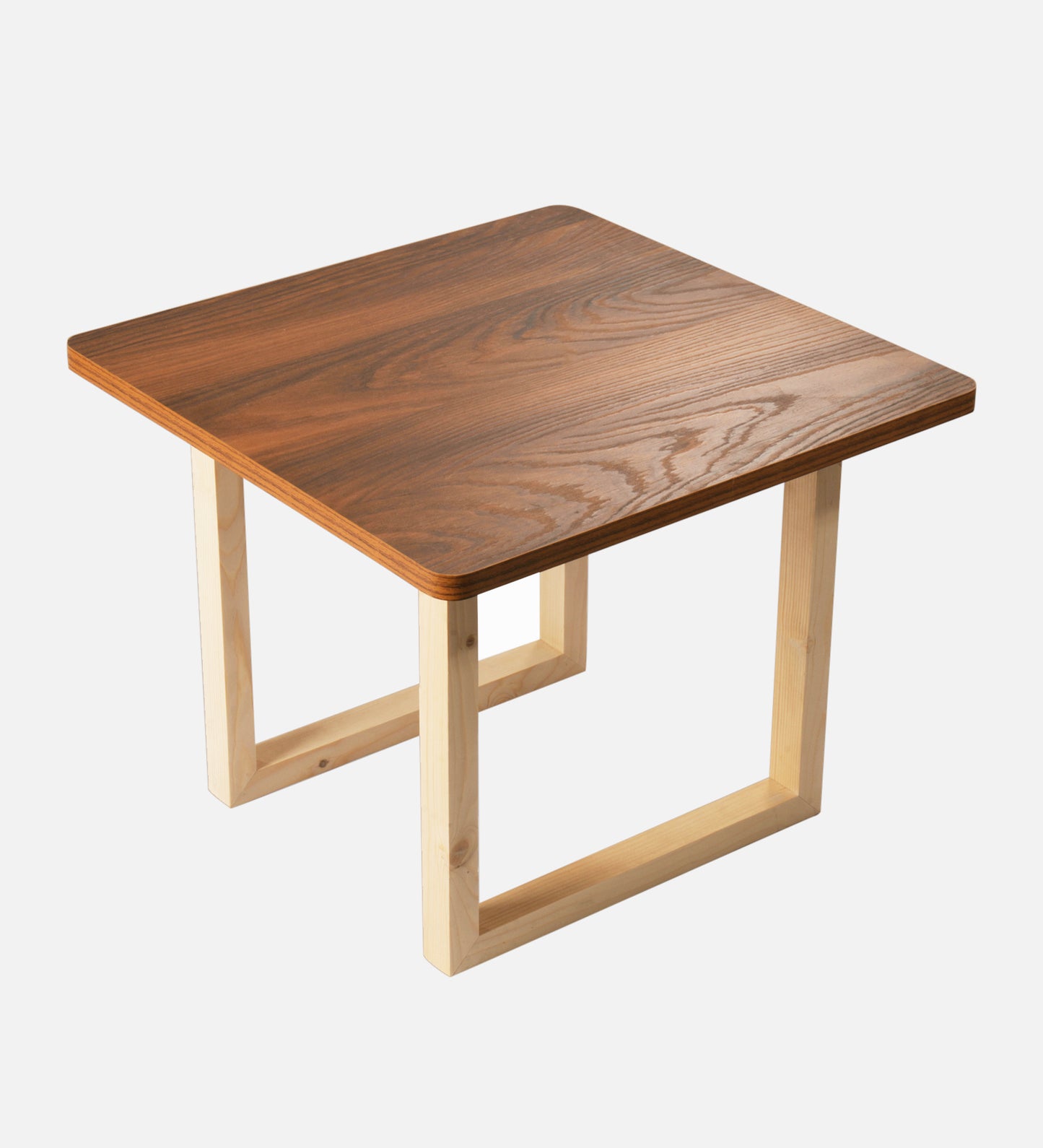 Teak Hues Square Coffee Tables, Wooden Tables, Coffee Tables, Center Tables, Living Room Decor by A Tiny Mistake