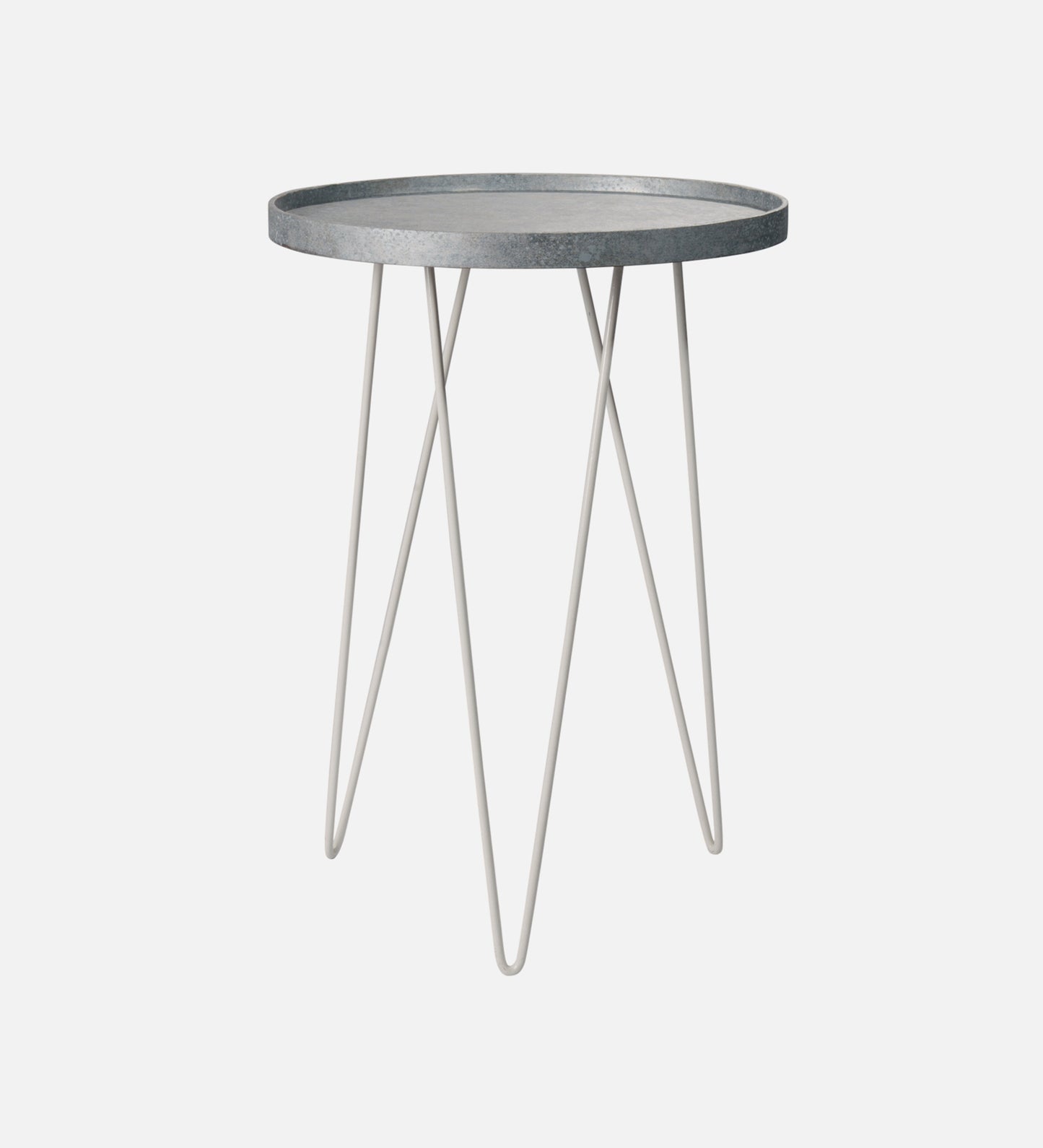 Transcendent Tinge Powder Blue Side Tables with Hairpin Legs, Wooden Tables, Living Room Decor by A Tiny Mistake