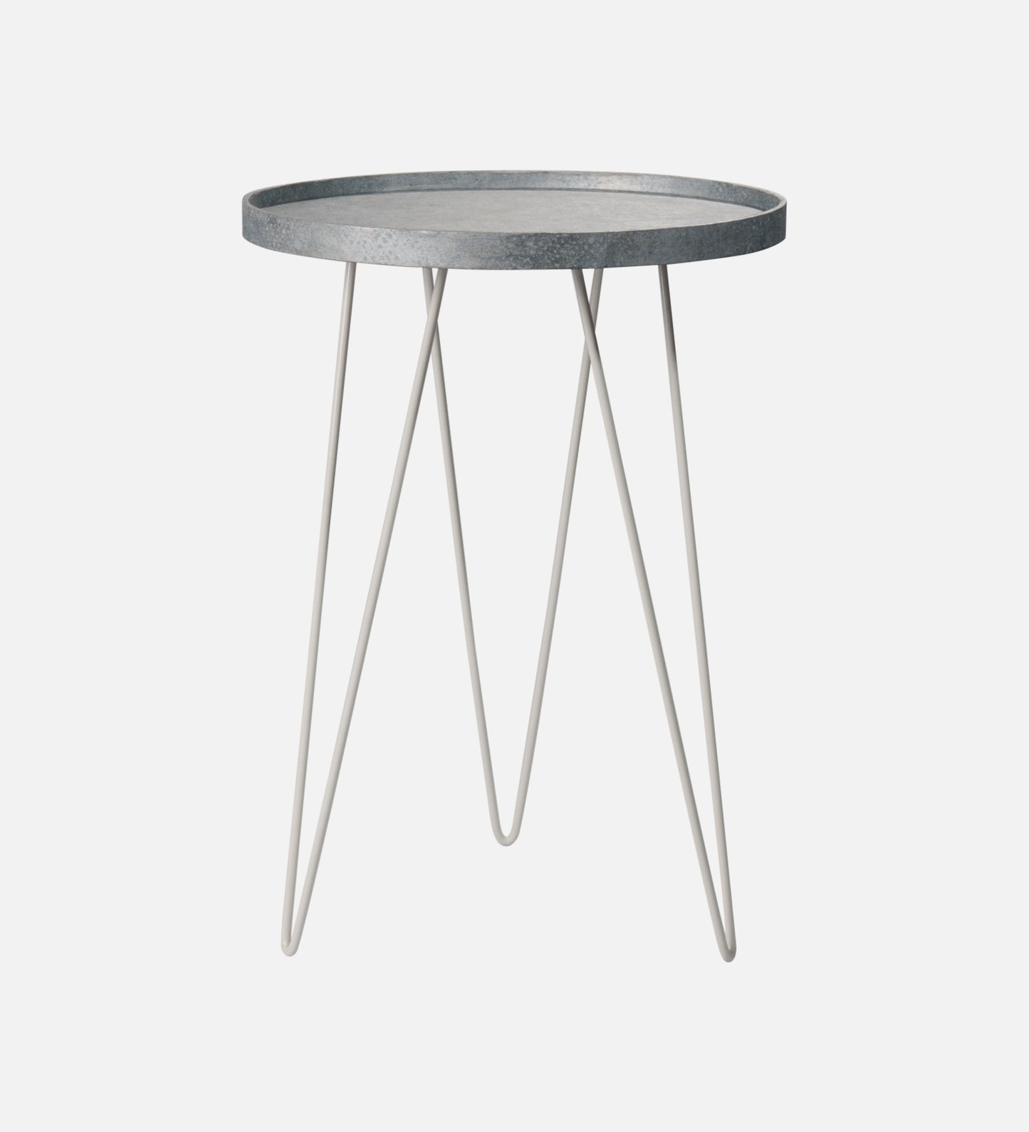 Transcendent Tinge Powder Blue Side Tables with Hairpin Legs, Wooden Tables, Living Room Decor by A Tiny Mistake