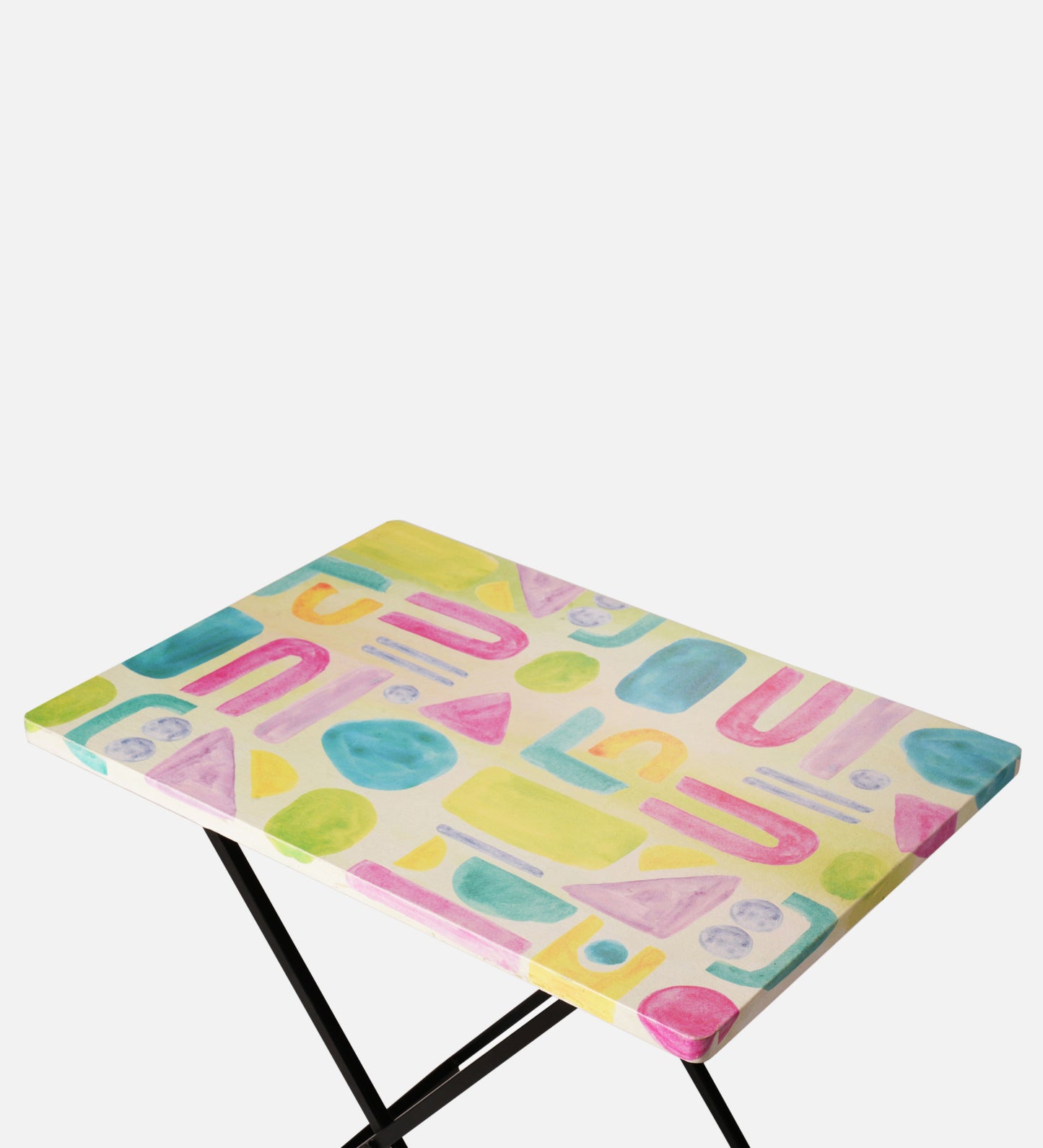 Tiny Doodles Criss Cross Side Tables, Writing Tables, Wooden Tables, Kids Tables, End Tables Living Room Decor by A Tiny Mistake