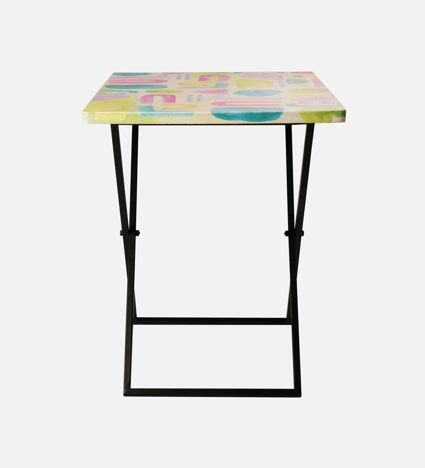 Tiny Doodles Criss Cross Side Tables, Writing Tables, Wooden Tables, Kids Tables, End Tables Living Room Decor by A Tiny Mistake