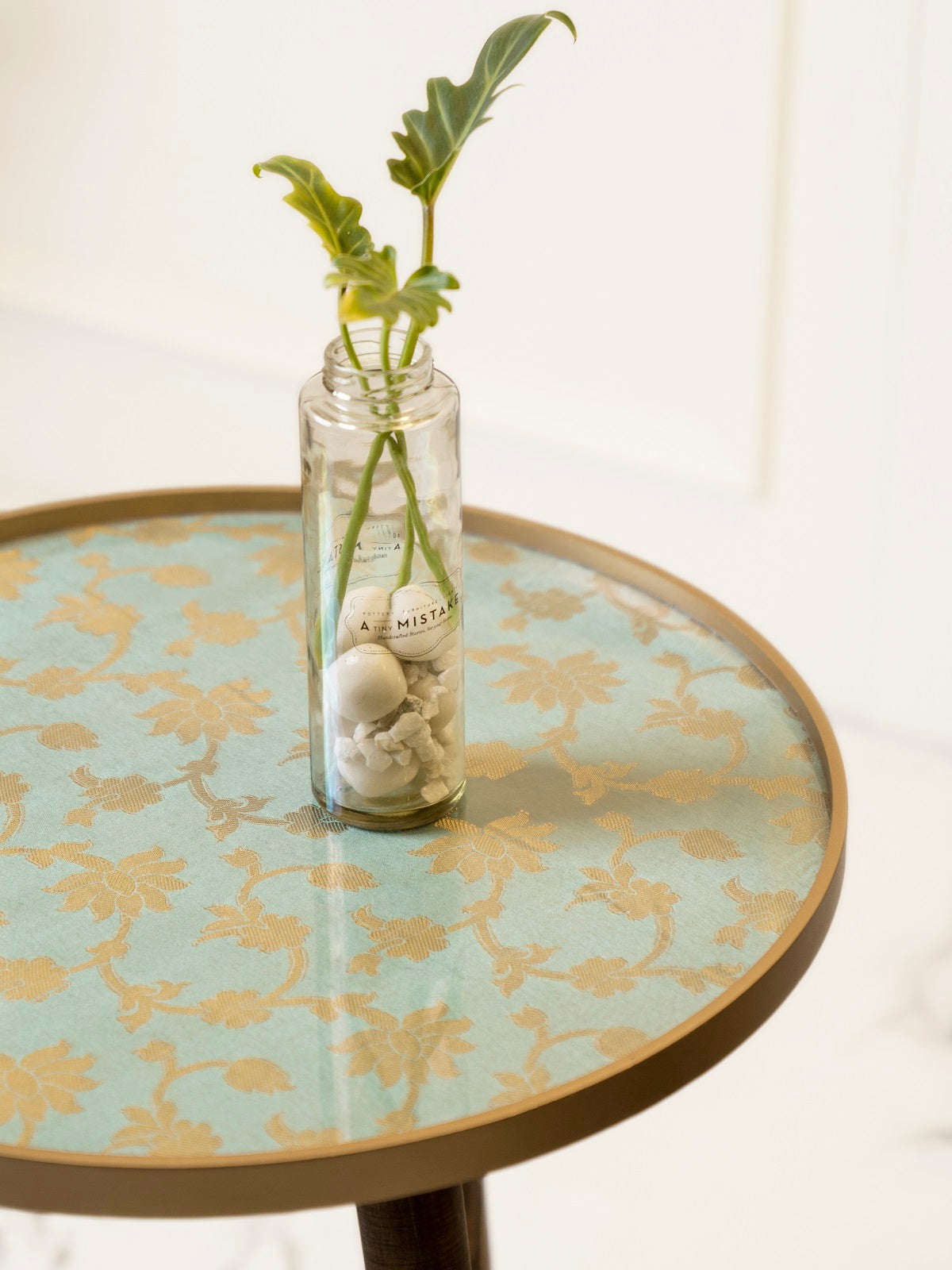 Soundarya Round Nesting Tables with Wooden Legs, Side Tables, Wooden Tables, Living Room Decor by A Tiny Mistake
