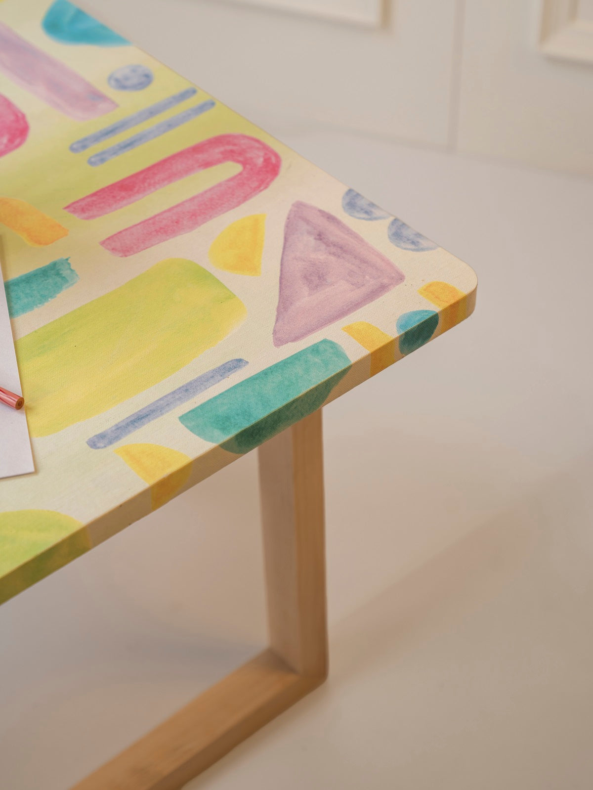 Tiny Doodles Square Coffee Tables, Wooden Tables, Coffee Tables, Center Tables, Living Room Decor by A Tiny Mistake