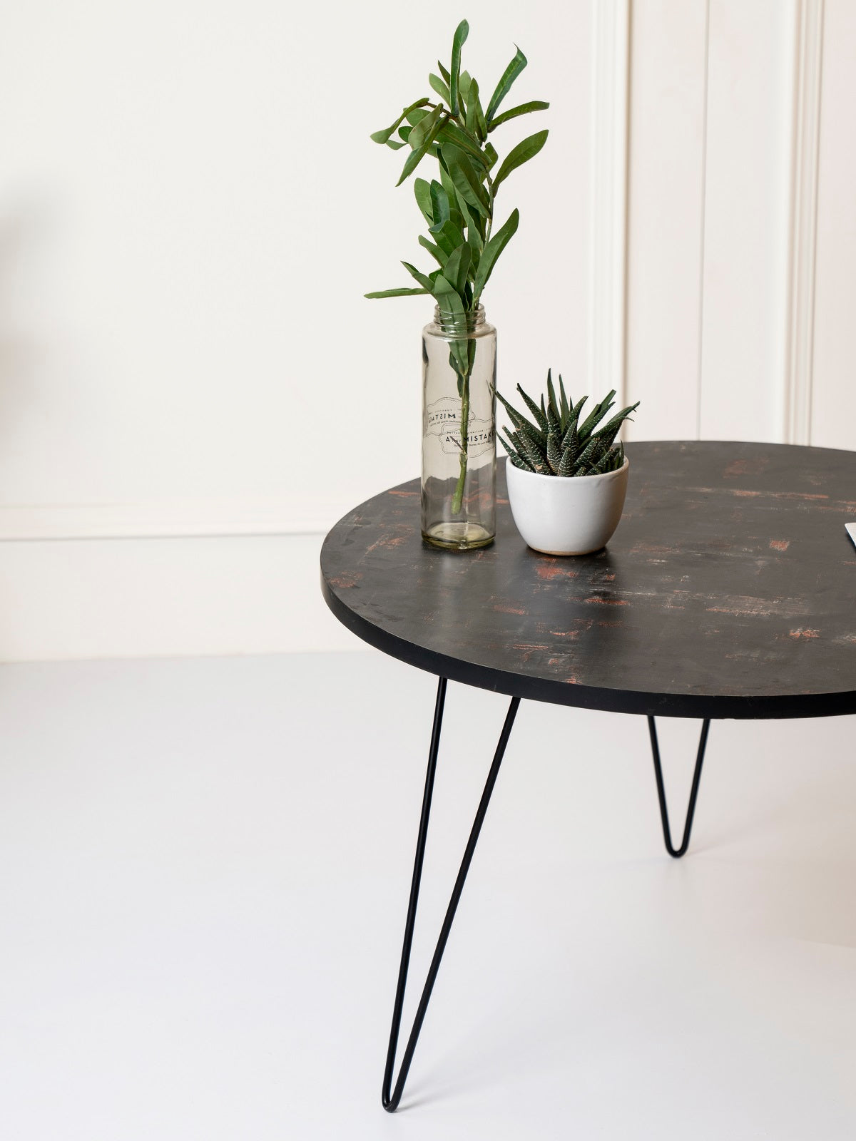 Dusk Round Coffee Tables, Wooden Tables, Coffee Tables, Center Tables, Living Room Decor by A Tiny Mistake