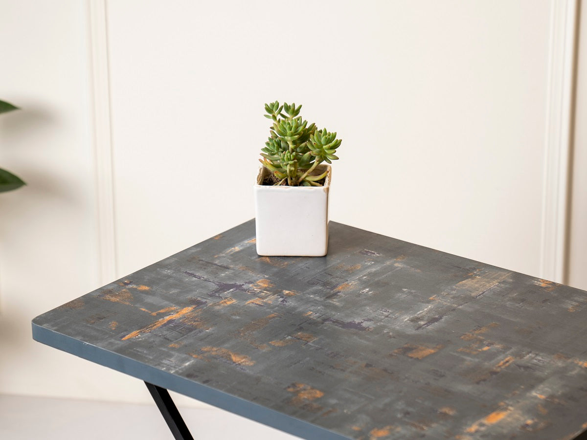 Bohemian Tint Criss Cross Side Tables, Writing Tables, Wooden Tables, Kids Tables, End Tables Living Room Decor by A Tiny Mistake