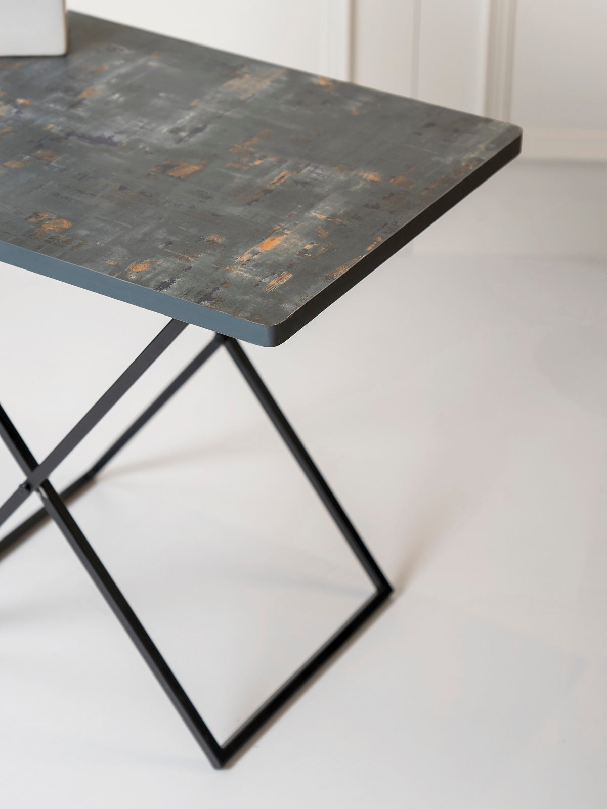Bohemian Tint Criss Cross Side Tables, Writing Tables, Wooden Tables, Kids Tables, End Tables Living Room Decor by A Tiny Mistake
