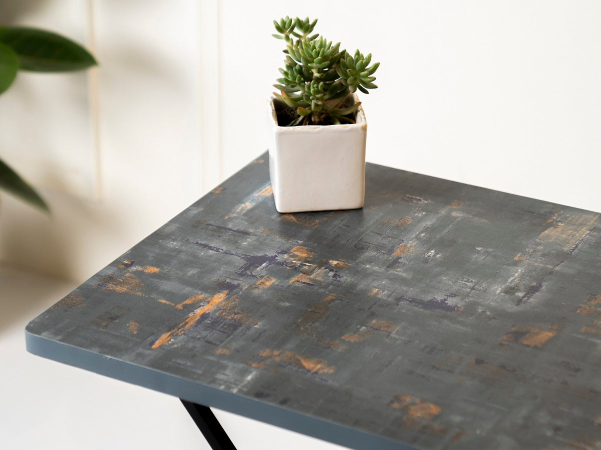 Bohemian Tint Criss Cross Side Tables, Writing Tables, Wooden Tables, Kids Tables, End Tables Living Room Decor by A Tiny Mistake