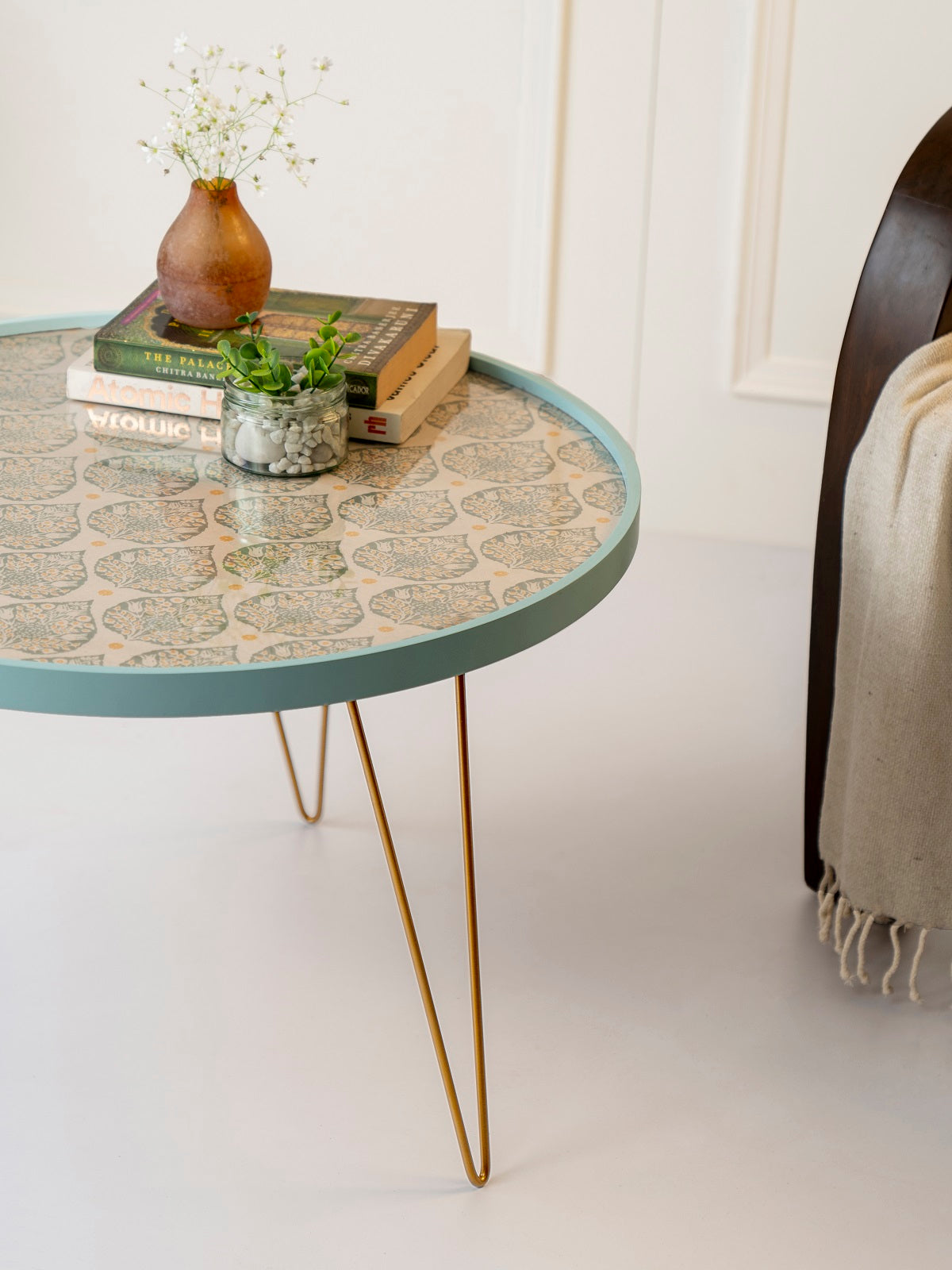 Vriksha Round Coffee Tables, Wooden Tables, Coffee Tables, Center Tables, Living Room Decor by A Tiny Mistake