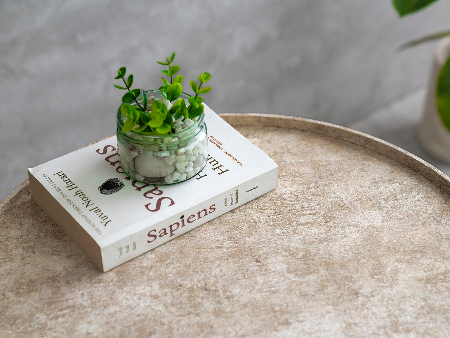 Ethereal Gold Round Nesting Tables with Wooden Legs, Side Tables, Wooden Tables, Living Room Decor by A Tiny Mistake