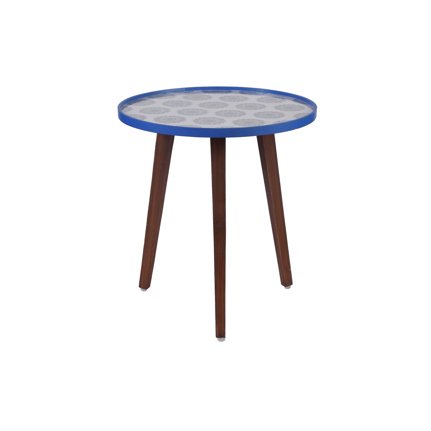 A Tiny Mistake Mandala Wooden Nesting Tables (Set of 2), Living Room Decor