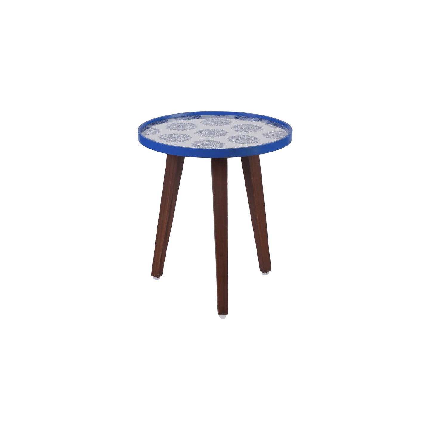 A Tiny Mistake Mandala Wooden Nesting Tables (Set of 2), Living Room Decor