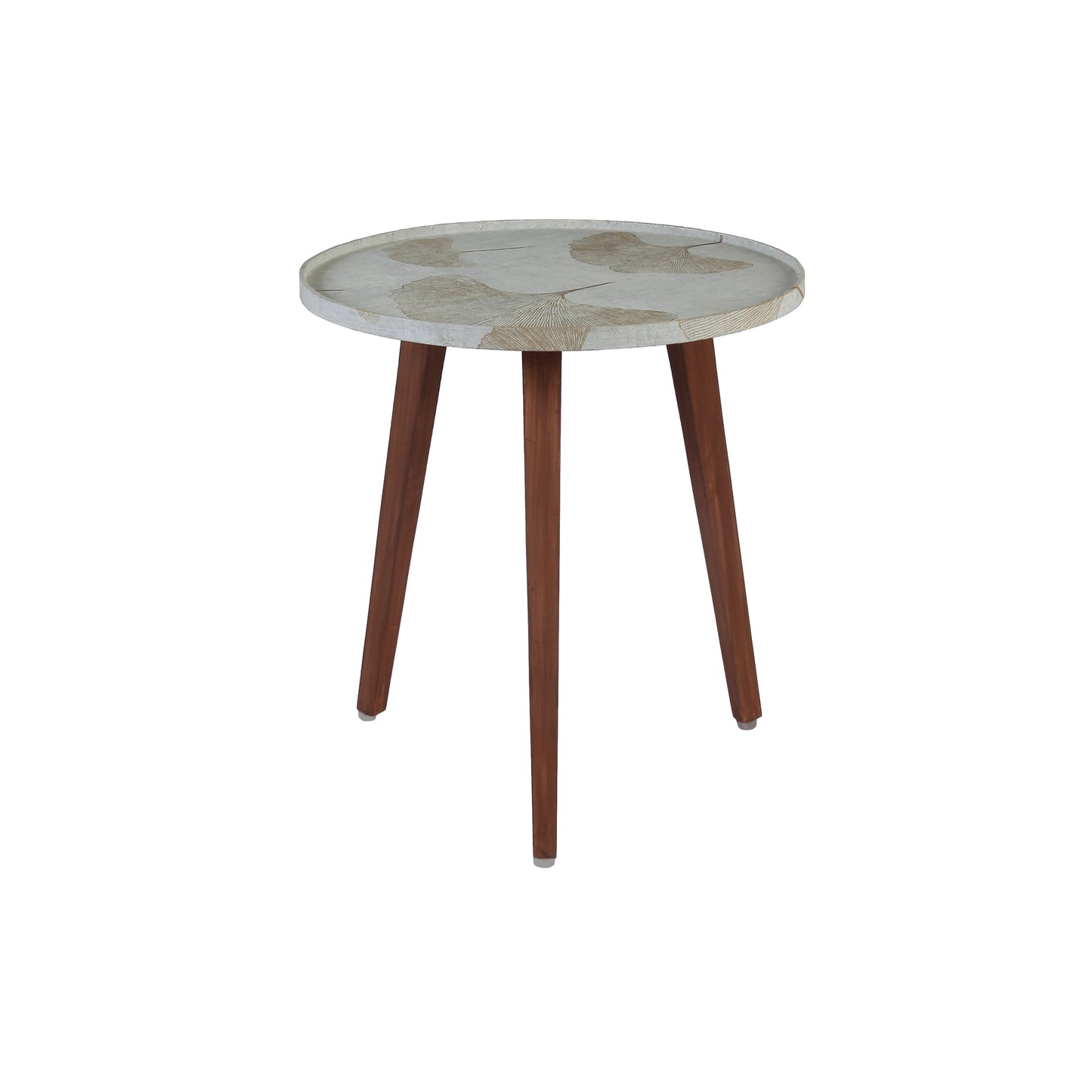 A Tiny Mistake Gold Blossom Wooden Nesting Tables (Set of 2), Living Room Decor