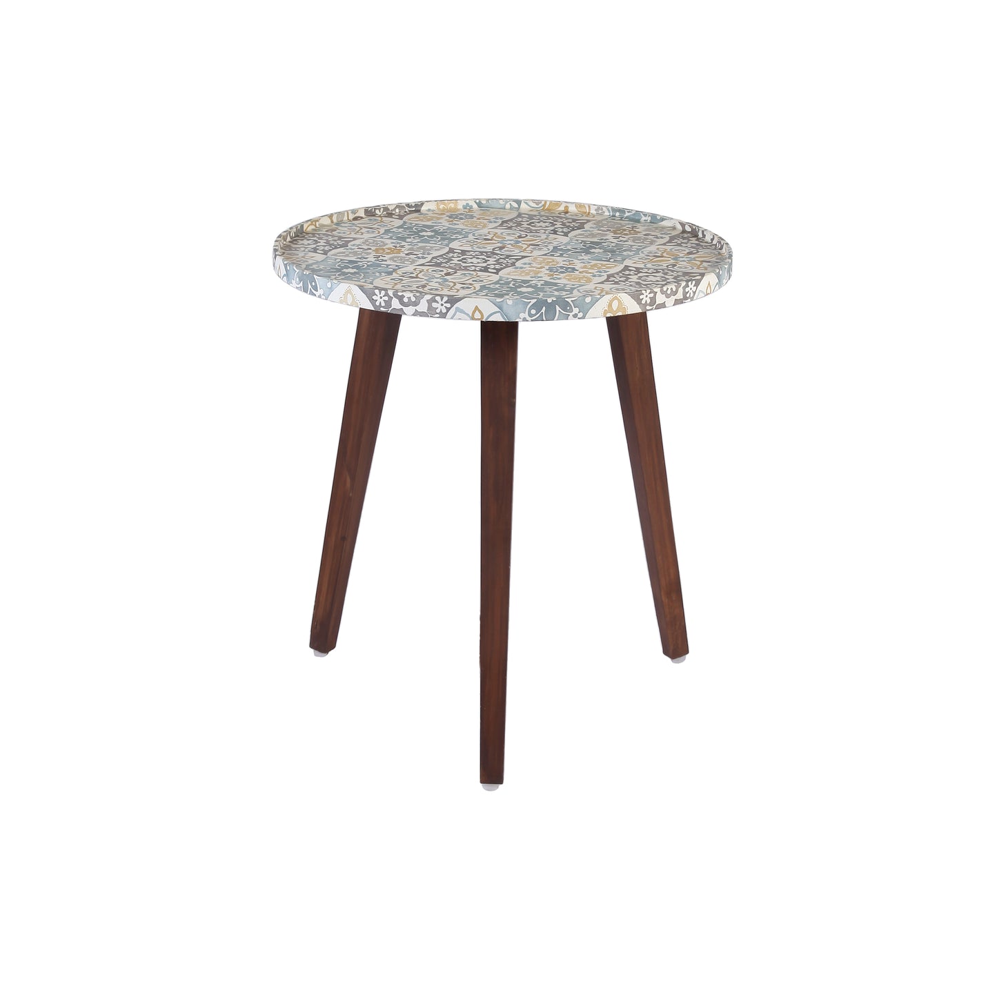 A Tiny Mistake Turkish Delight Wooden Nesting Tables (Set of 2), Living Room Decor