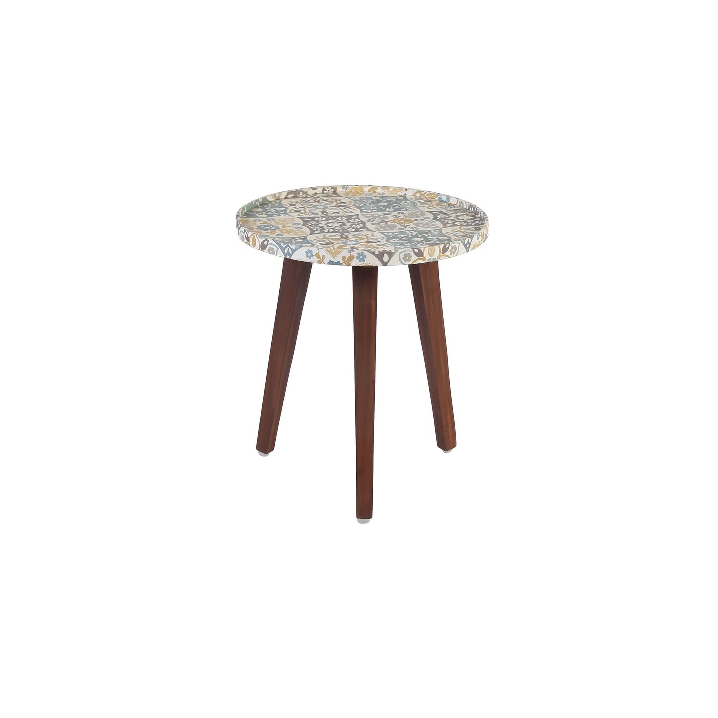 A Tiny Mistake Turkish Delight Wooden Nesting Tables (Set of 2), Living Room Decor