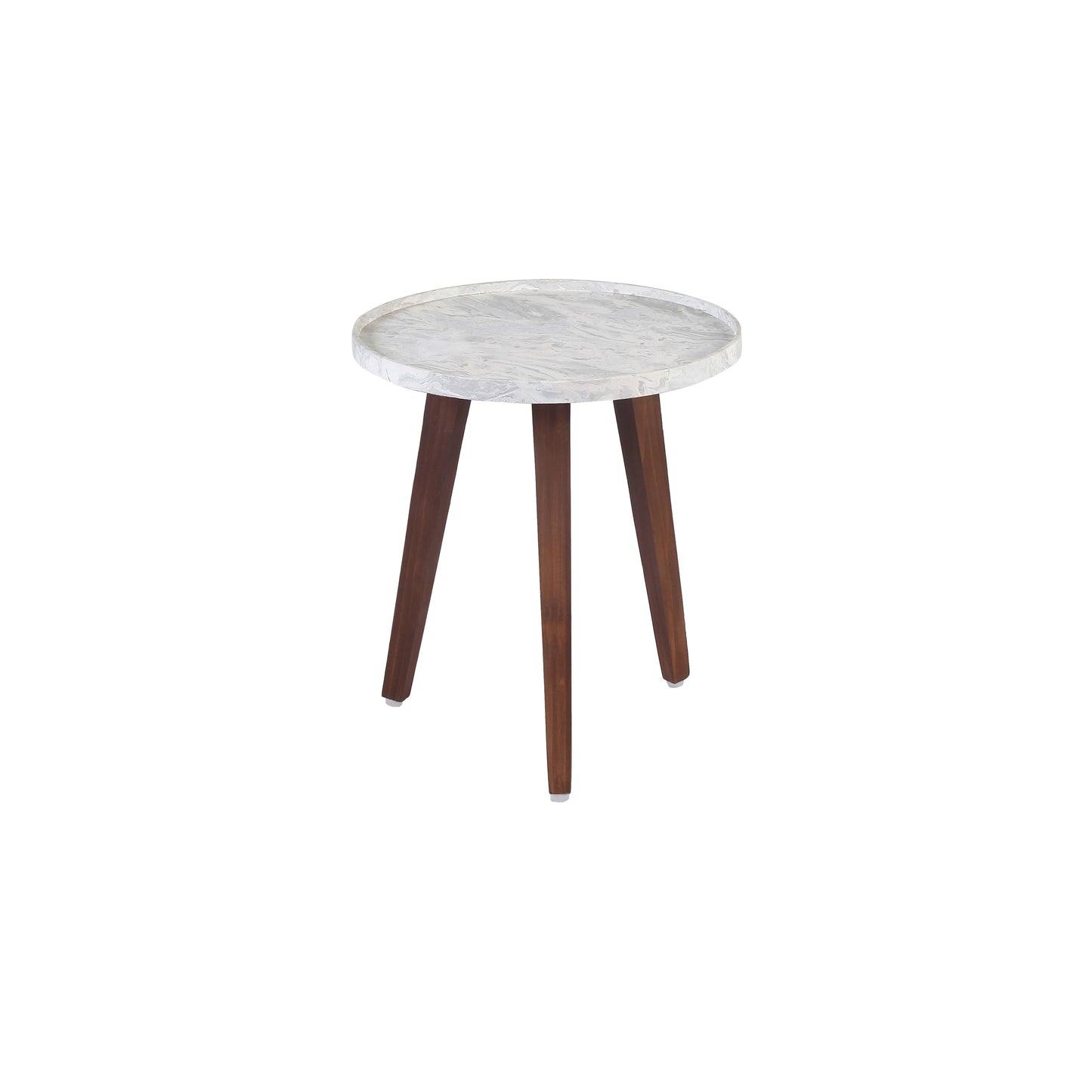 A Tiny Mistake Leherein Wooden Nesting Tables (Set of 2), Living Room Decor