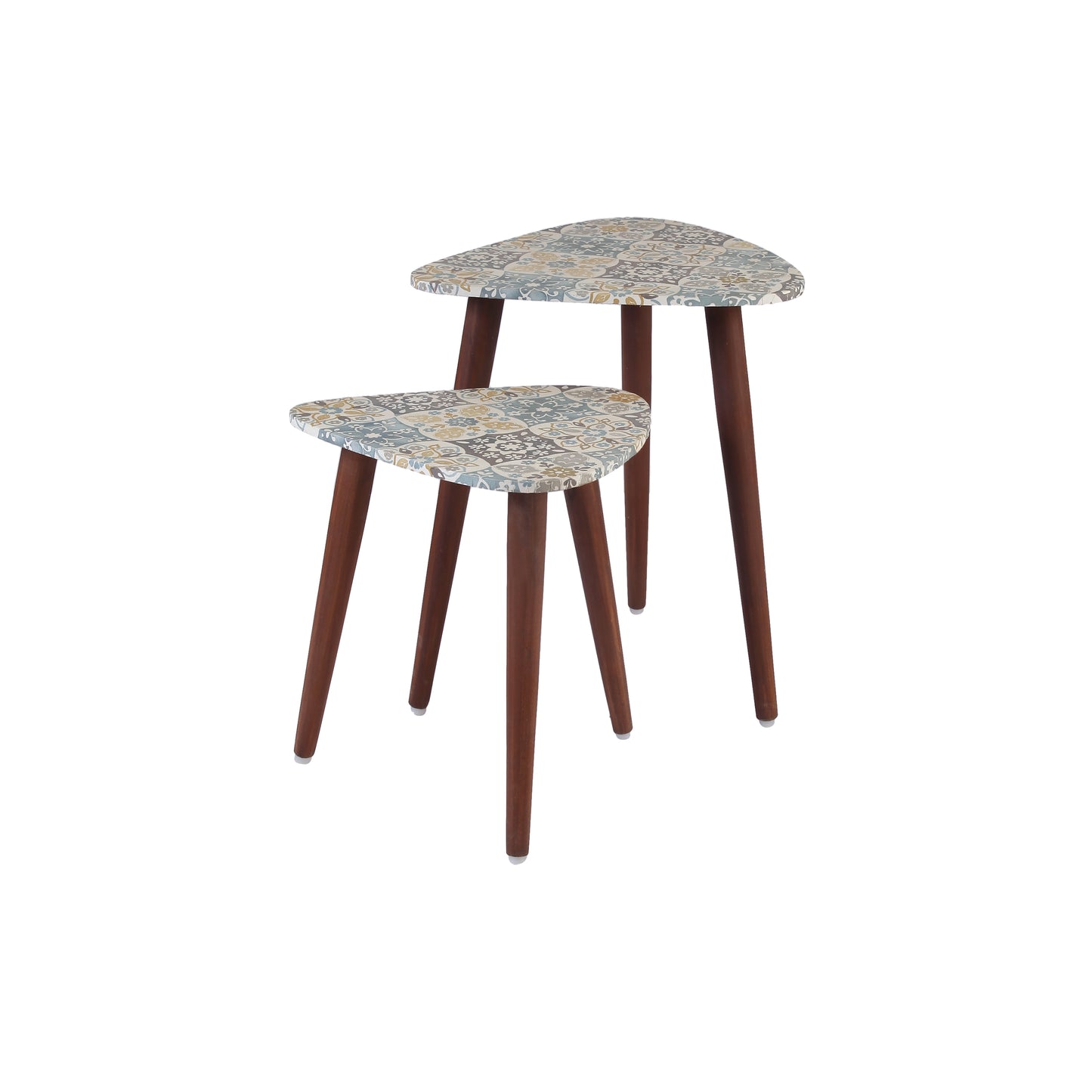 A Tiny Mistake Turkish Delight Trinity Nesting Tables (Set of Two)