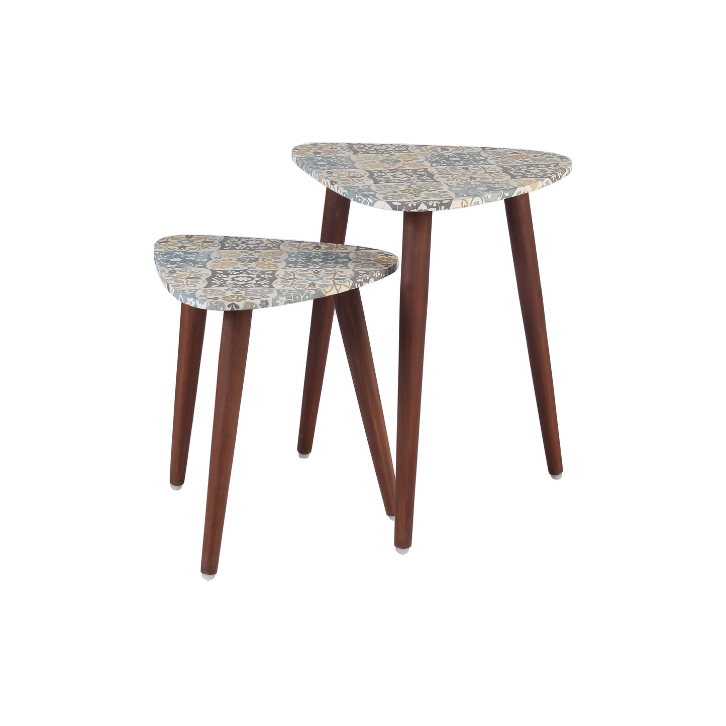A Tiny Mistake Turkish Delight Trinity Nesting Tables (Set of Two)