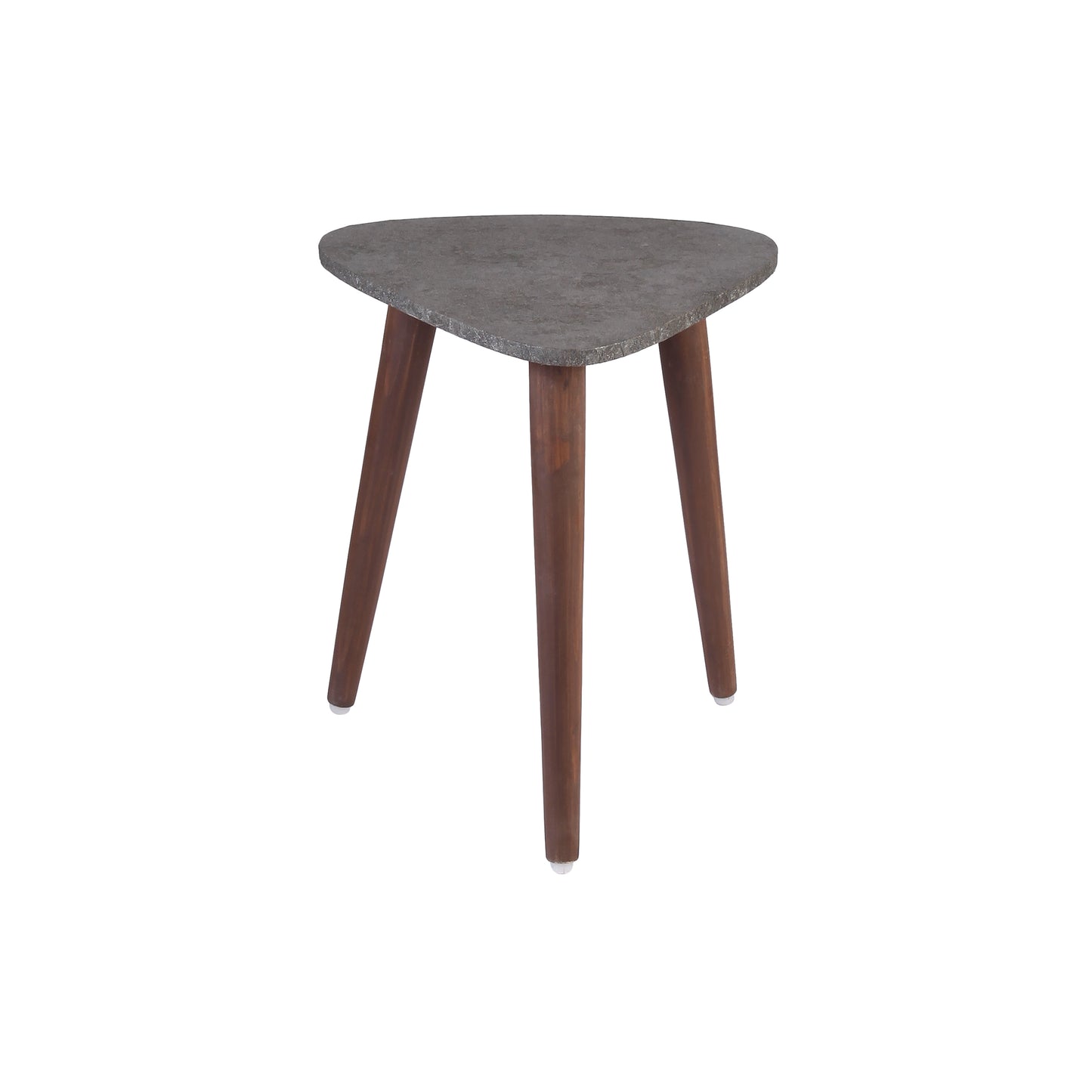 A TIny Mistake Metallic Charcoal Trinity Side Table, End Table (Set of 2)
