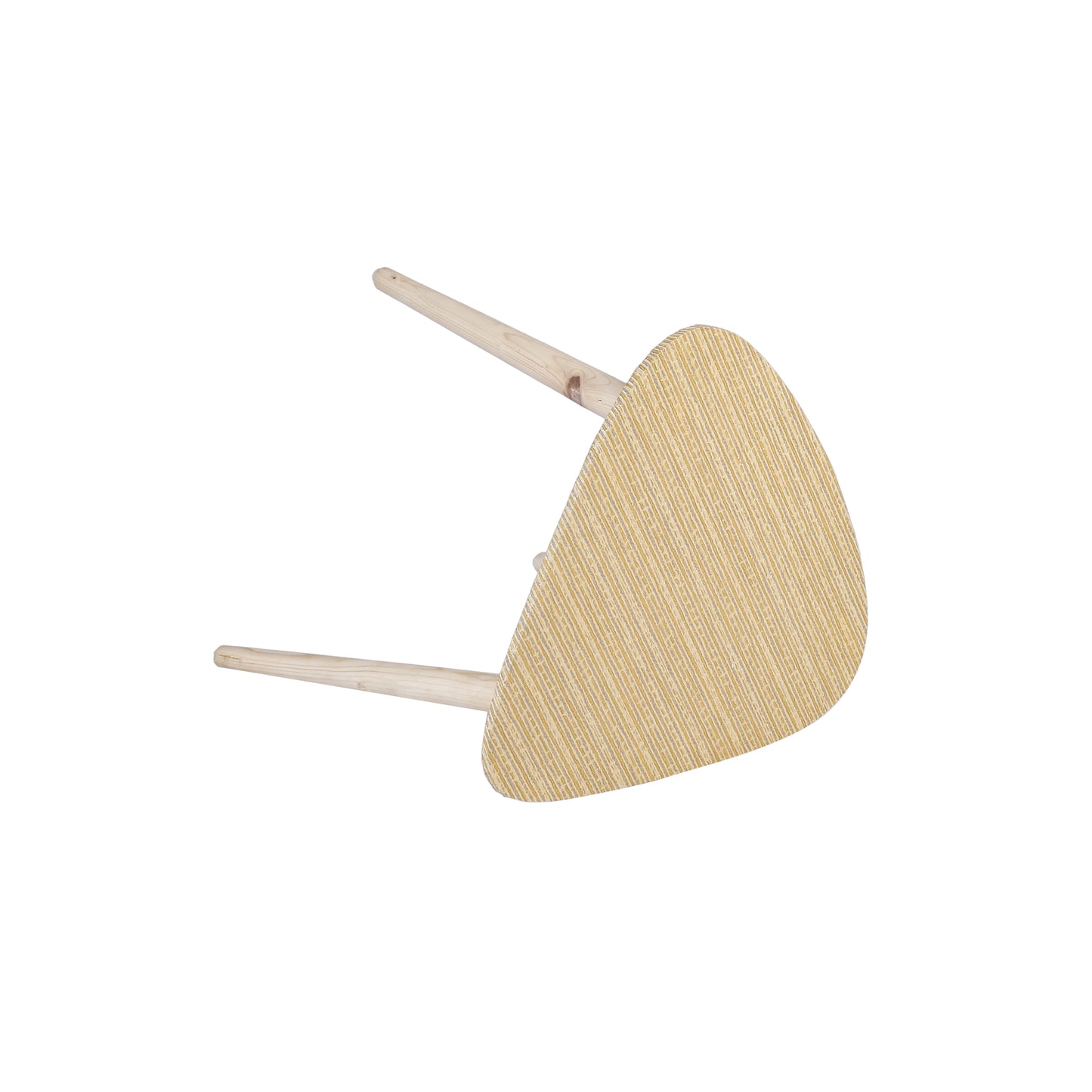 A Tiny Mistake Khadi Weave Pattern Trinity Side Table, End Table (1 Piece)